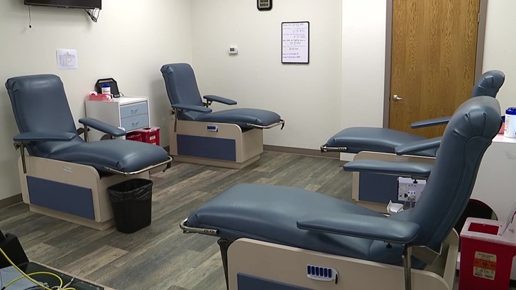 Donations down to critically low levels at blood centers