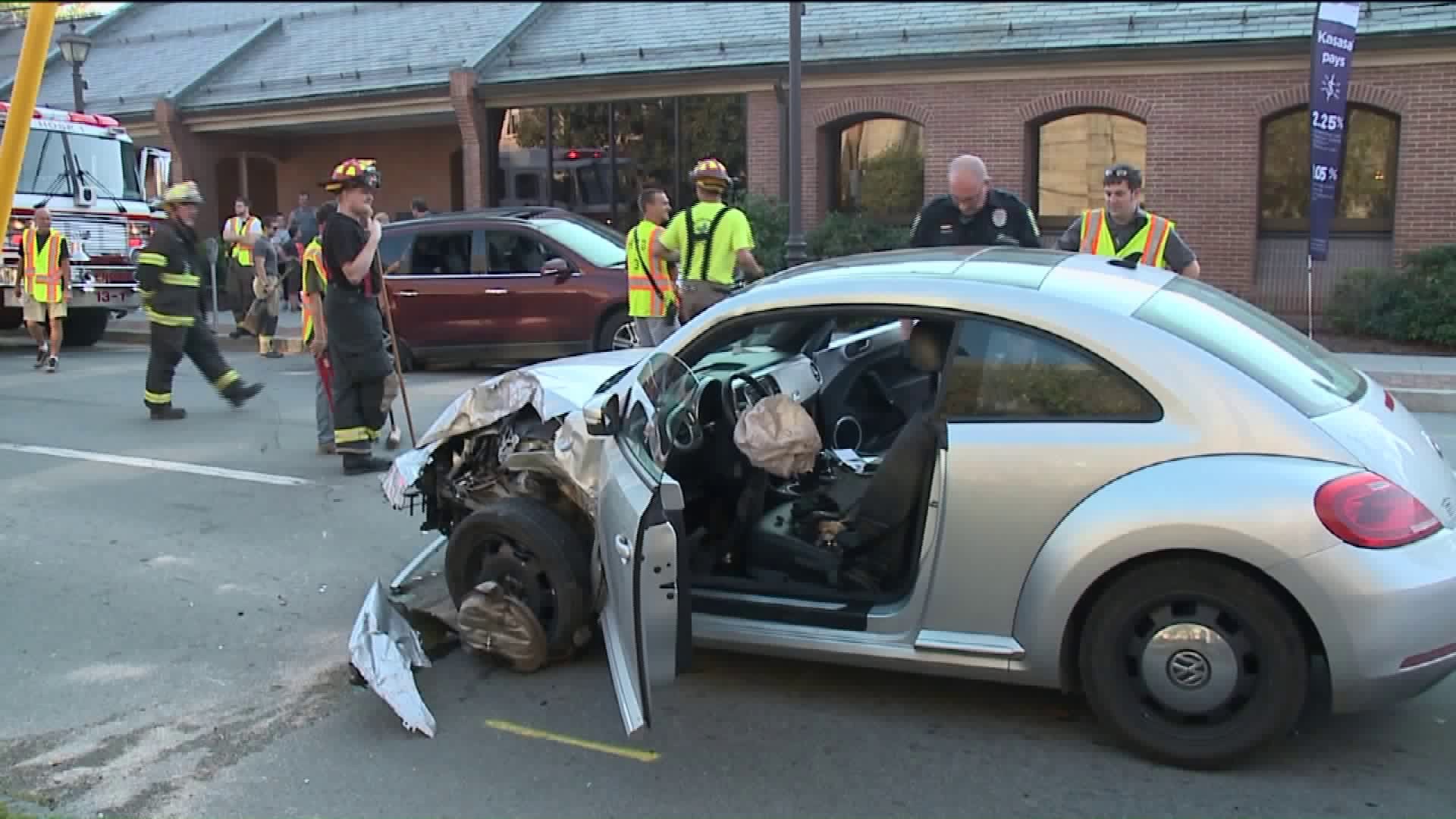 Driver Injured in High-speed Crash in Honesdale