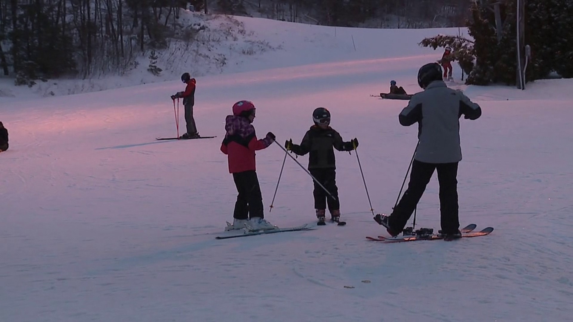 Folks at Blue Mountain Ski Resort say the recent winter weather worked in their favor by adding to the slopes and lessening the crowds.