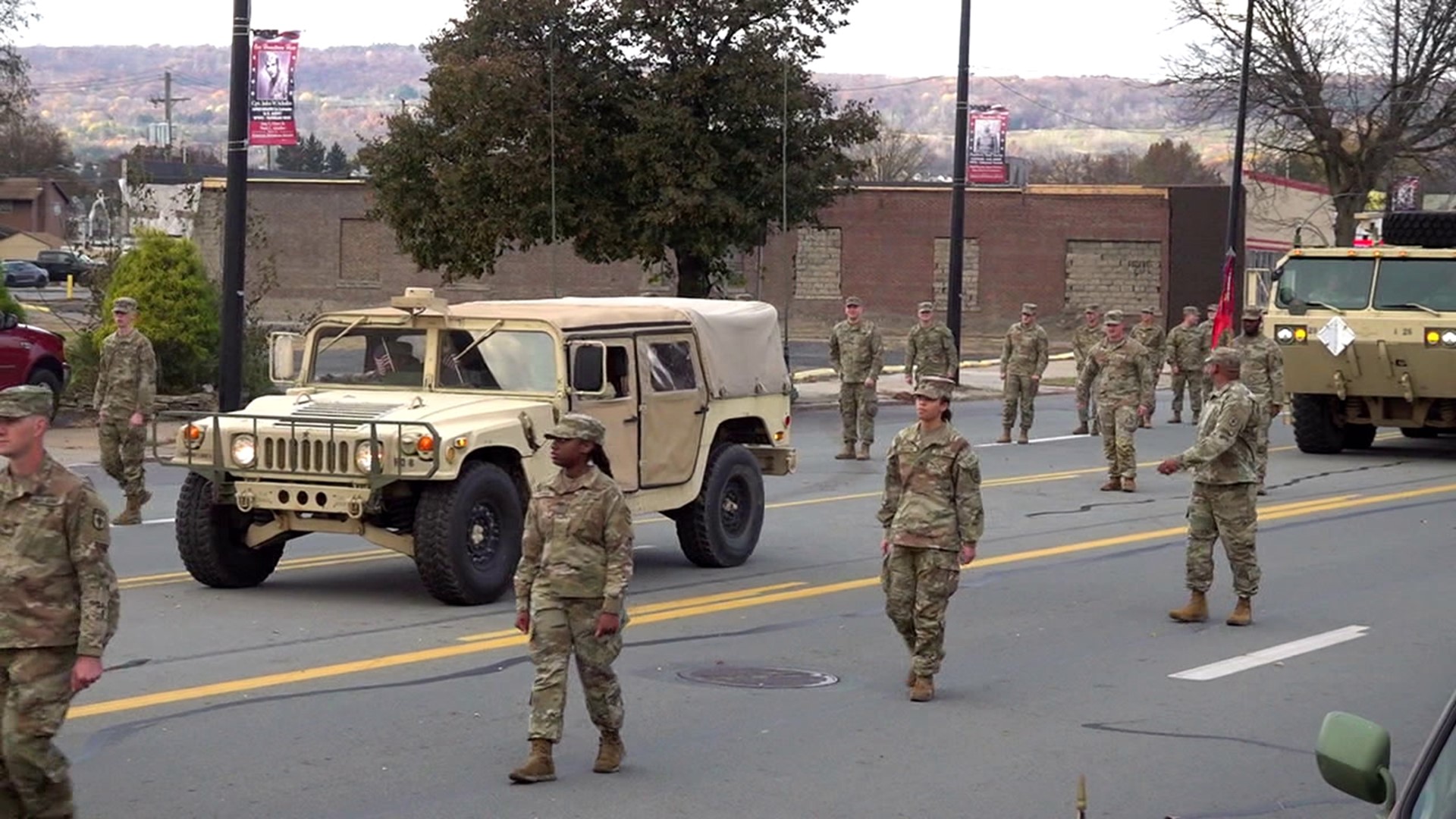 Veterans in our own backyard marched through Wilkes-Barre Sunday to celebrate every generation in uniform.