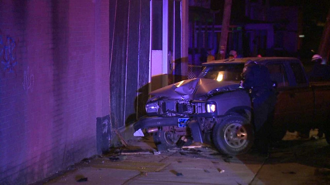 Driver Runs After Truck Slams Into Building | wnep.com