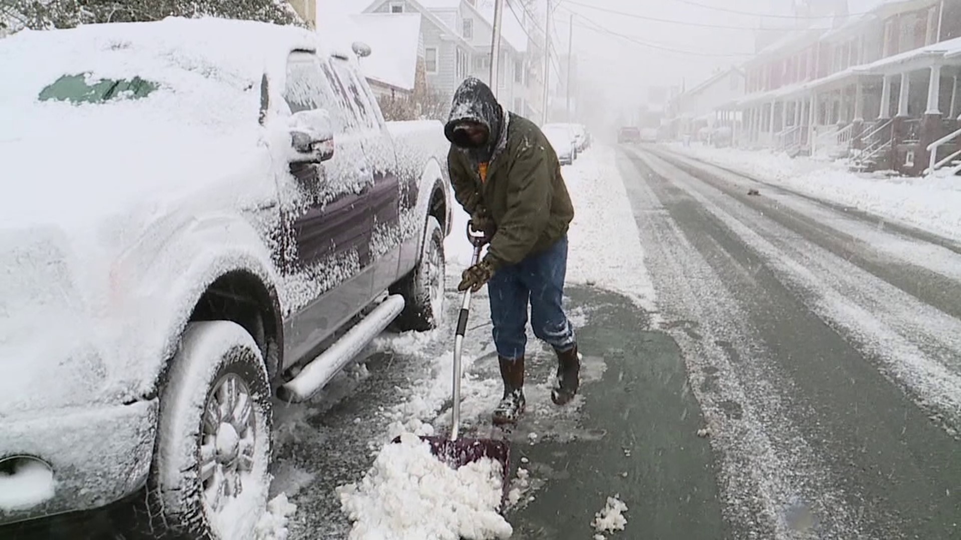 While our western counties did not get as much snow on Saturday, there was still plenty to shovel and plenty to play in.