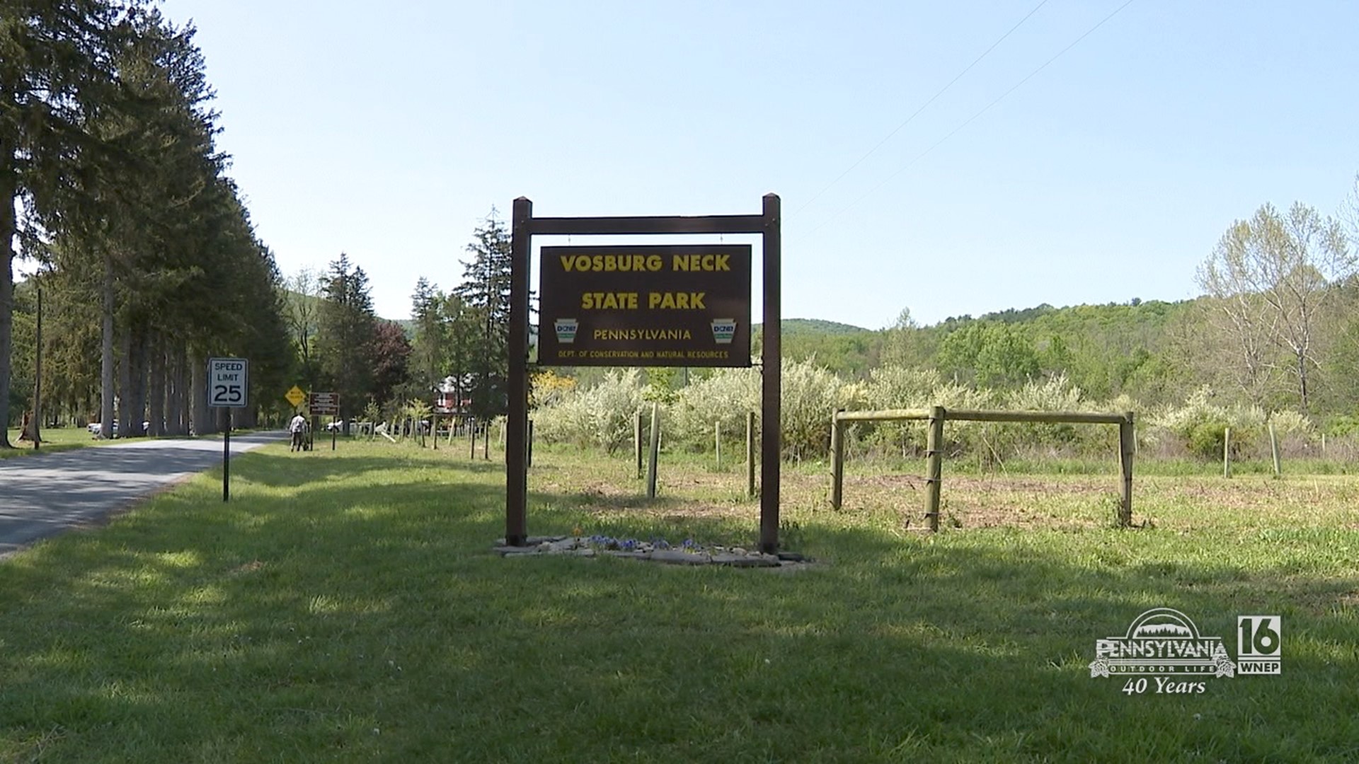 The newest and only state park in Wyoming County.