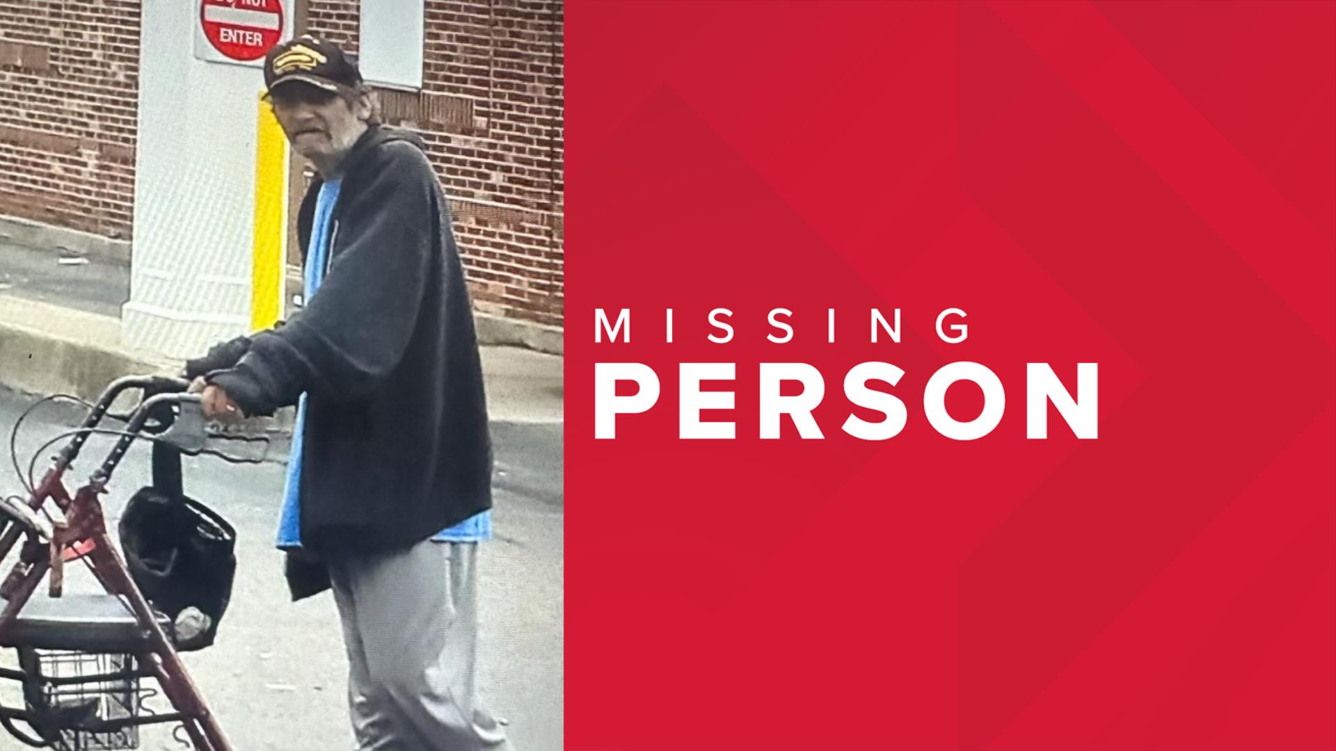 Paul Kasson was reported missing after leaving his residence along Spring Street in West Pittston on Monday afternoon.