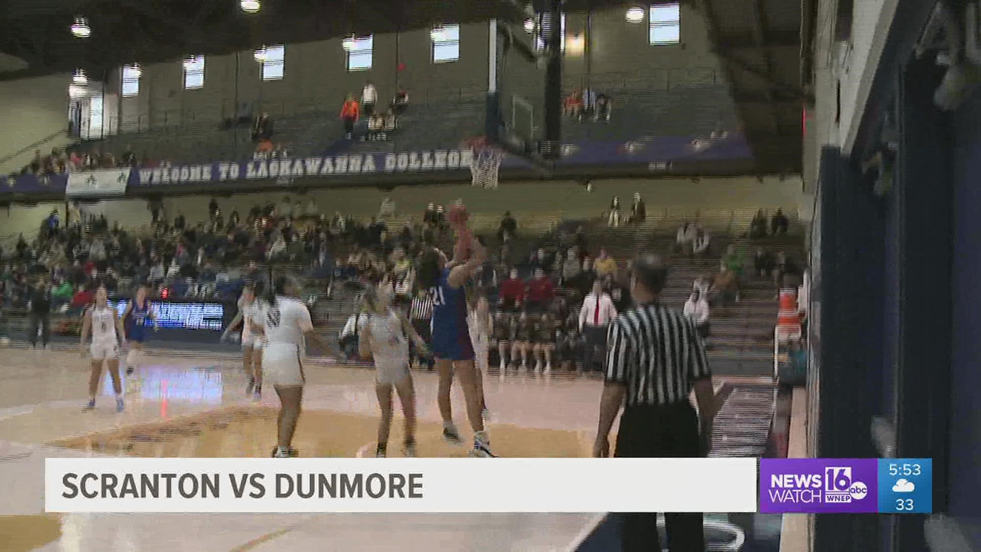 Dunmore Defeats Scranton 6530 In Opening Girl's Tournament