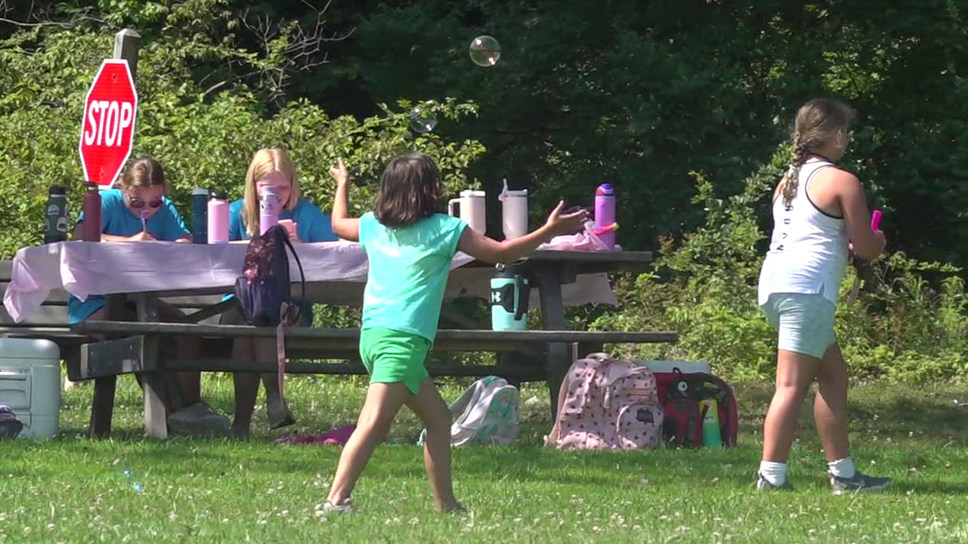 For 35 years, Girl Scouts have battled the weather at camp but have still managed to have fun.