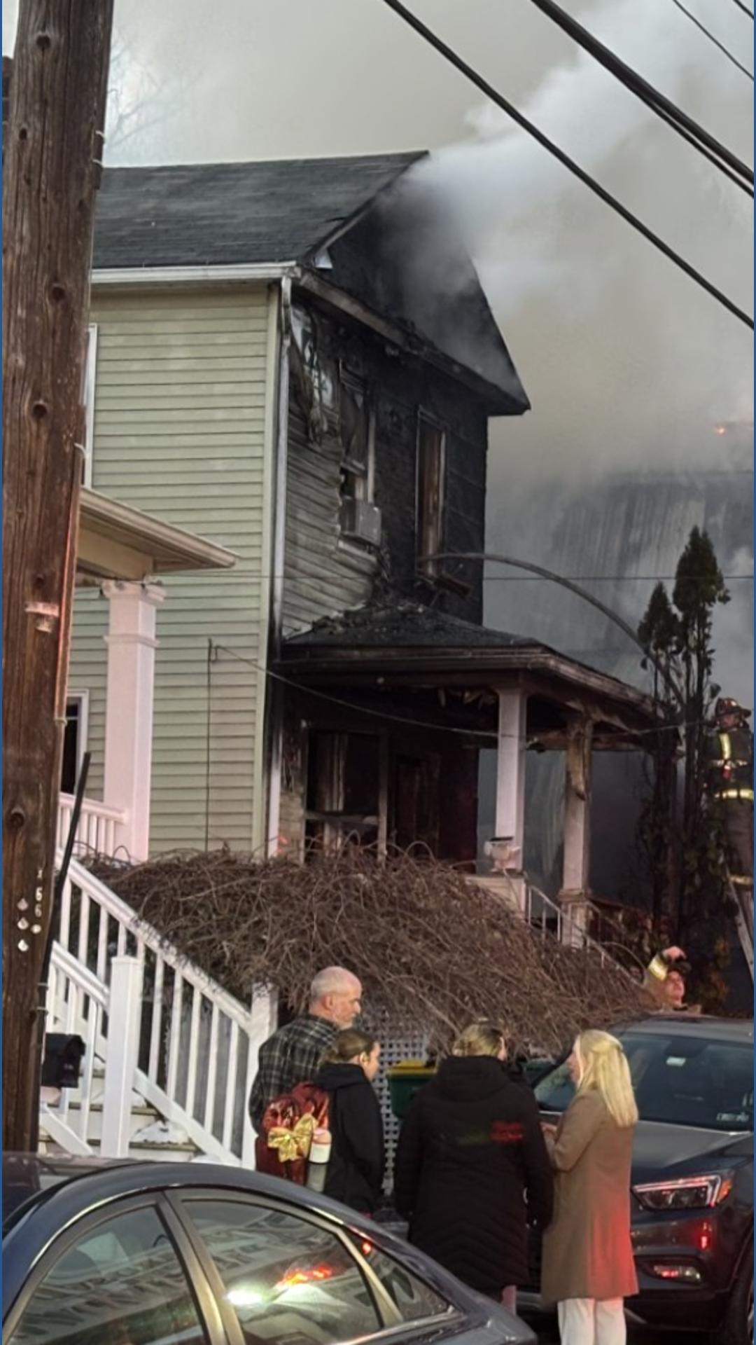 Crews battle fire involving multiple houses in Plymouth | wnep.com