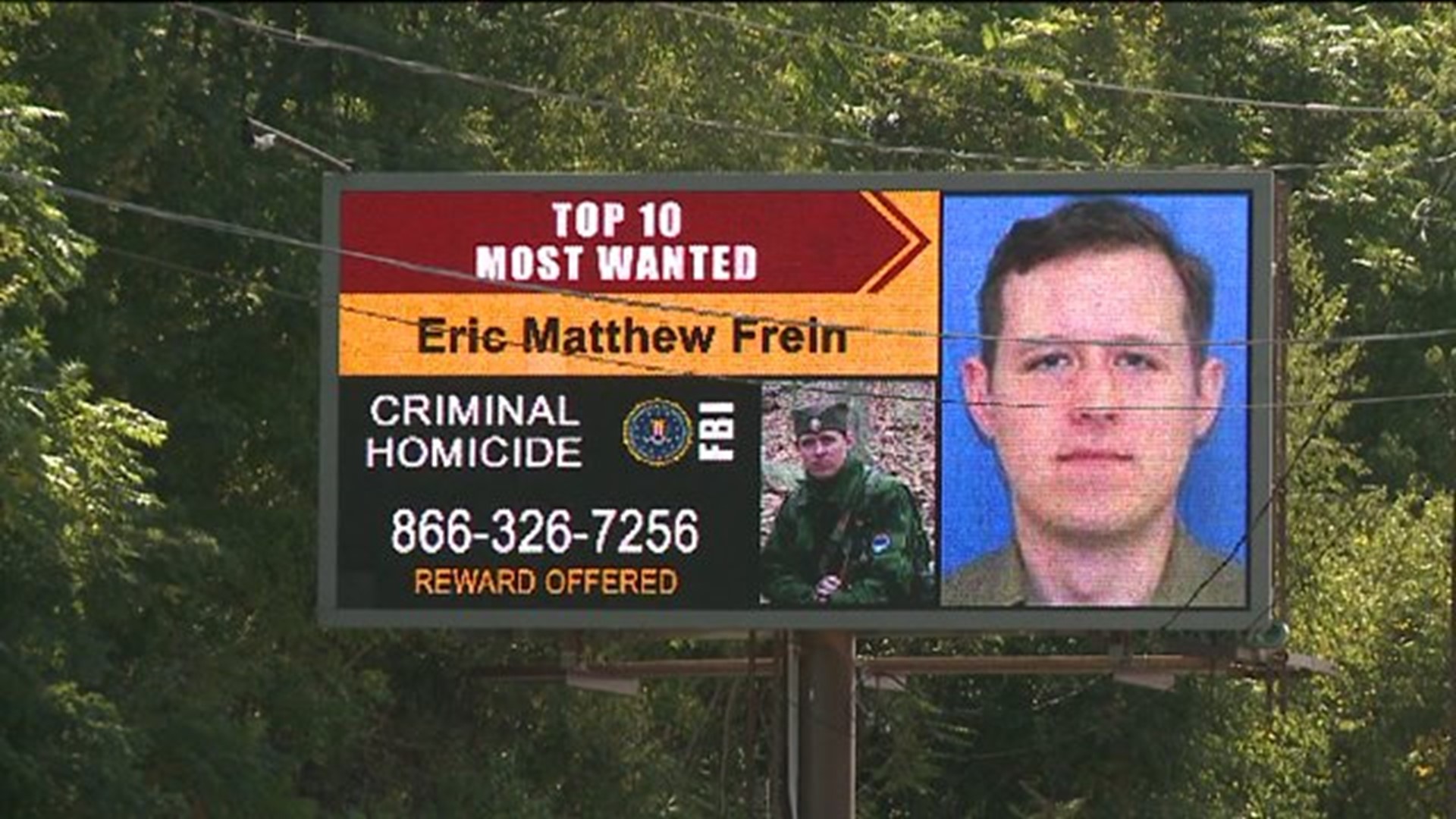 Billboards Aimed to Help with Manhunt