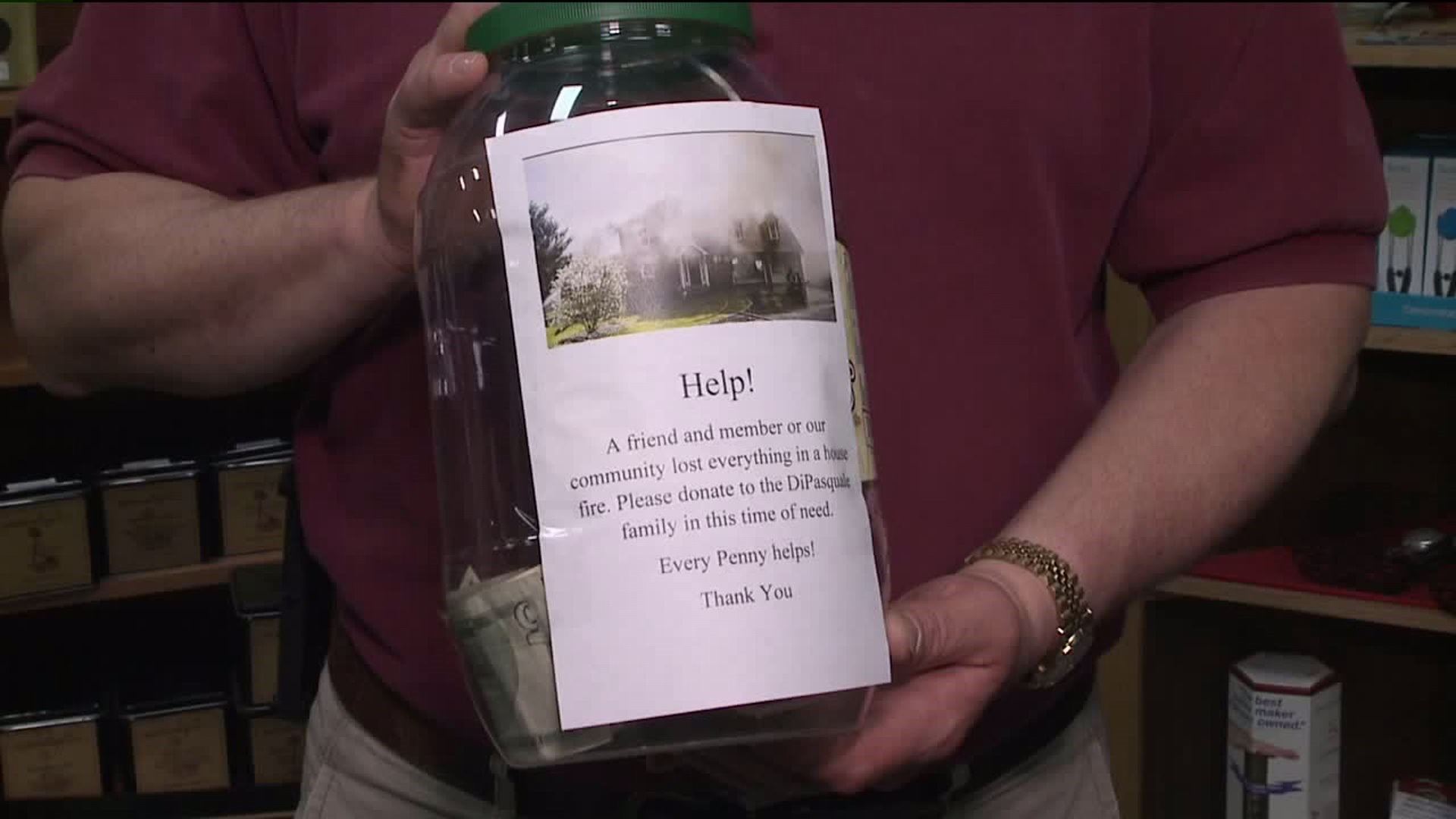 Raising Money for Family Who Lost Home, Belongings to Fire
