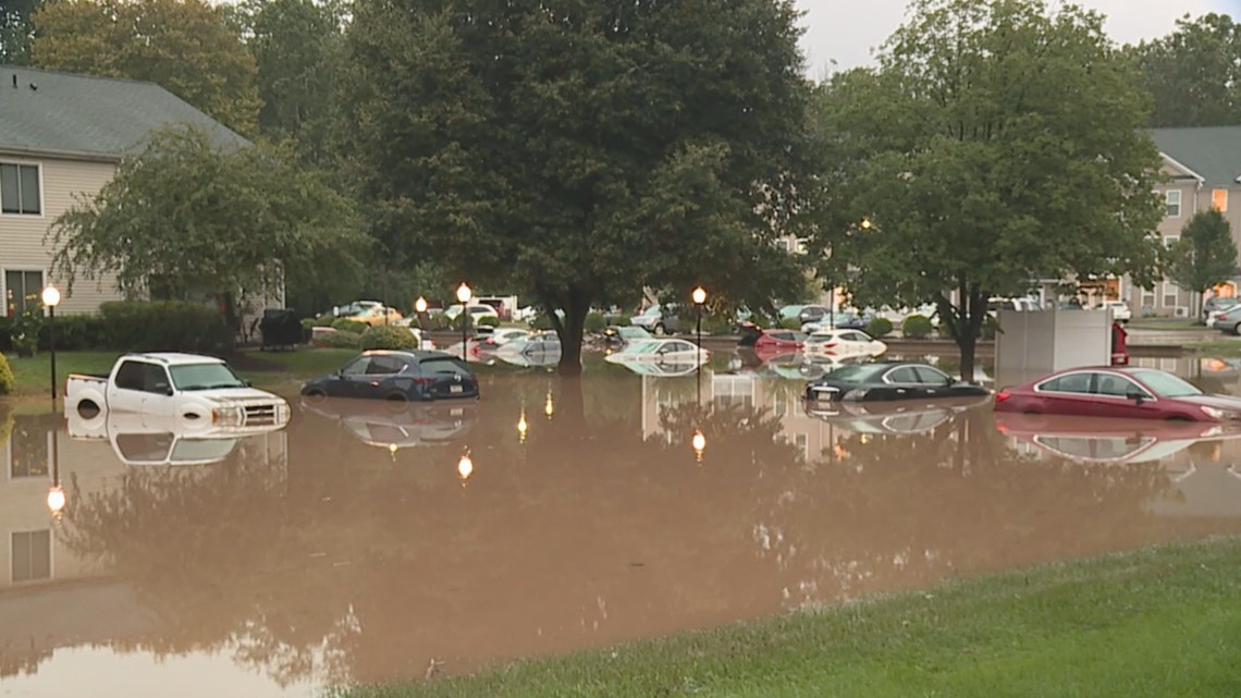 Overnight flooding in Monroe County