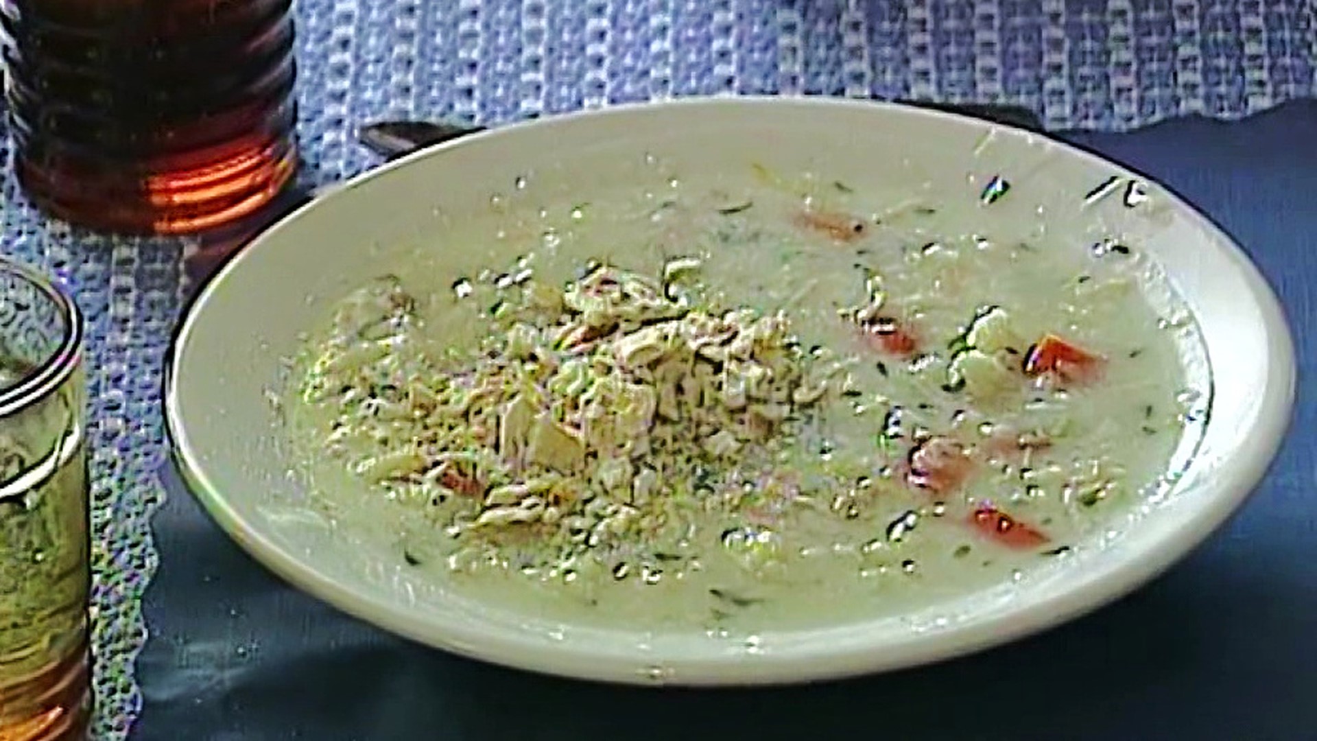 Mike Stevens says the cold, cruel world just seems better after a bowl of soup.