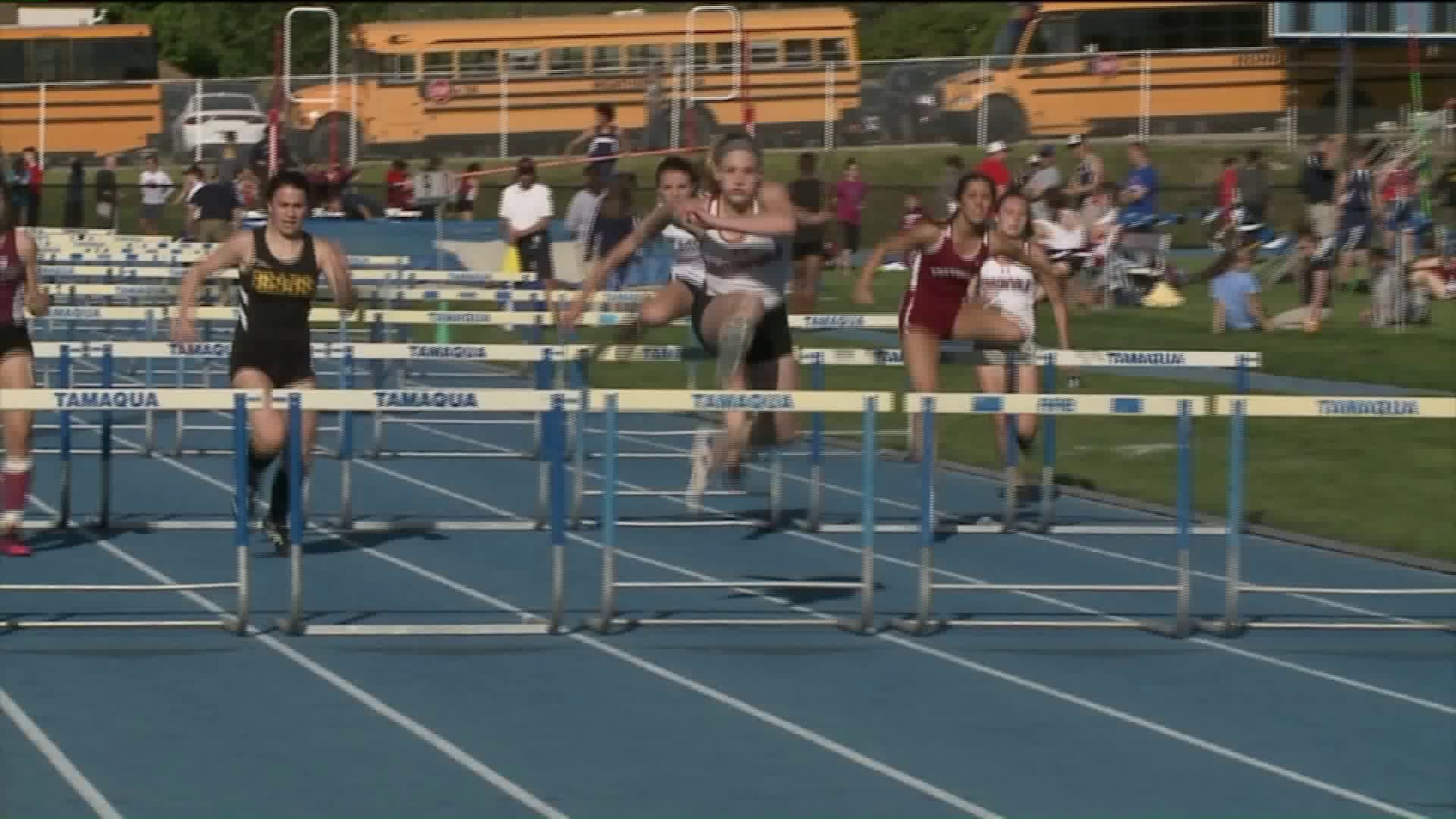 Maddie Frew Hurdles the Competition at Schuylkill Leagues
