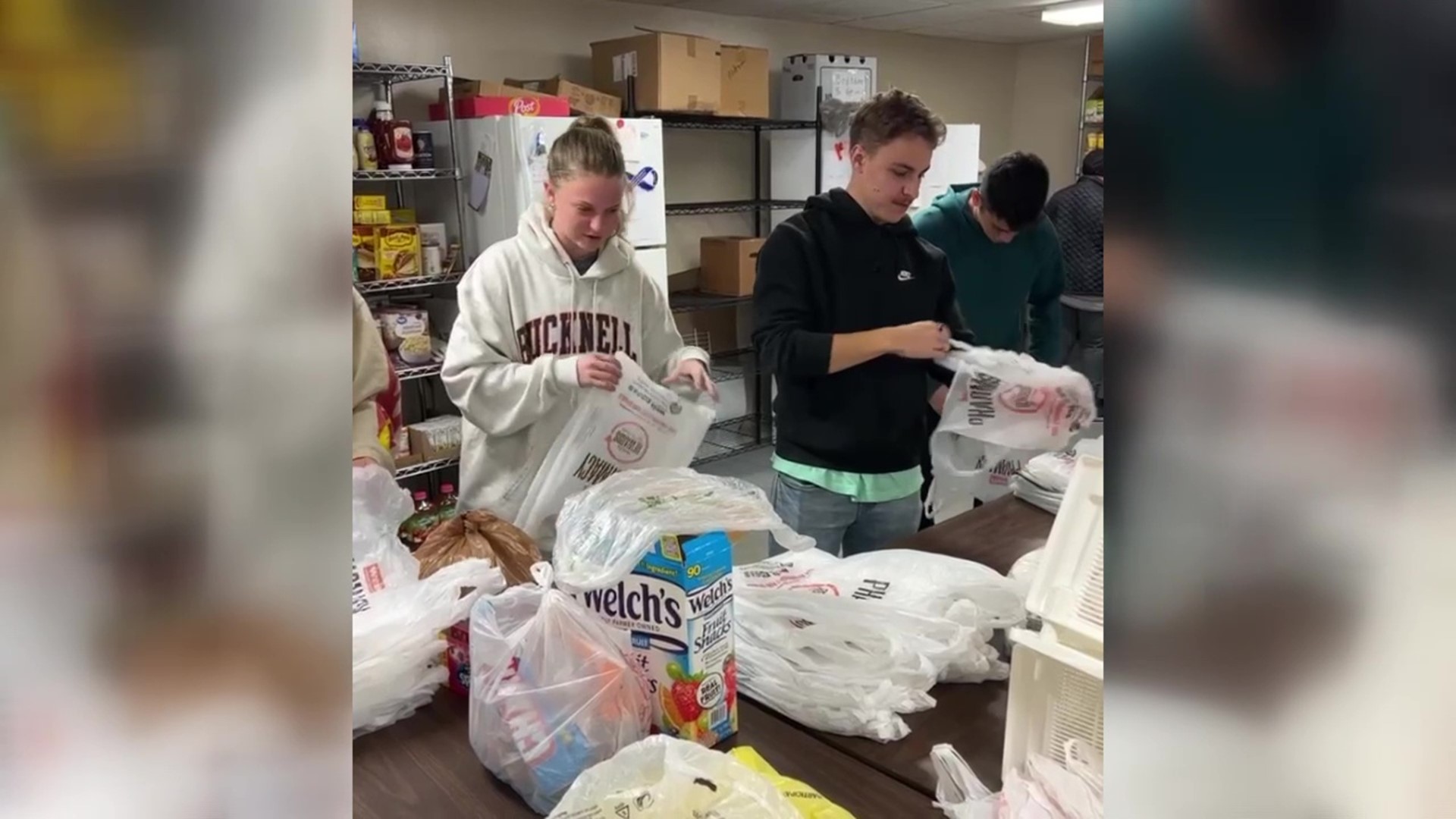 Newswatch 16's Nikki Krize found some of the students plan to continue volunteering even after the semester ends.