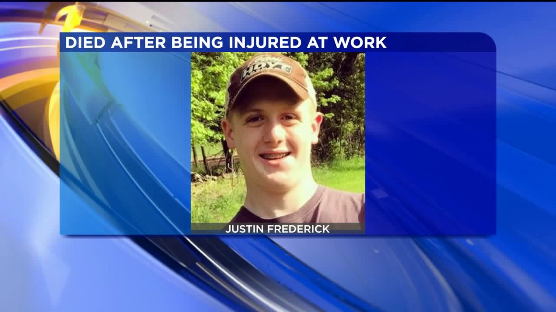 18 Year Old Dead After Workplace Accident
