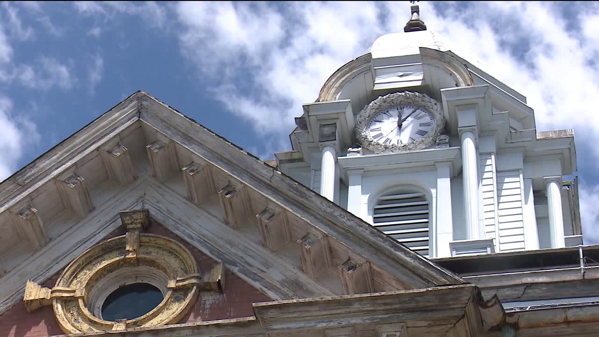Clock Tower Back in Business in Weatherly