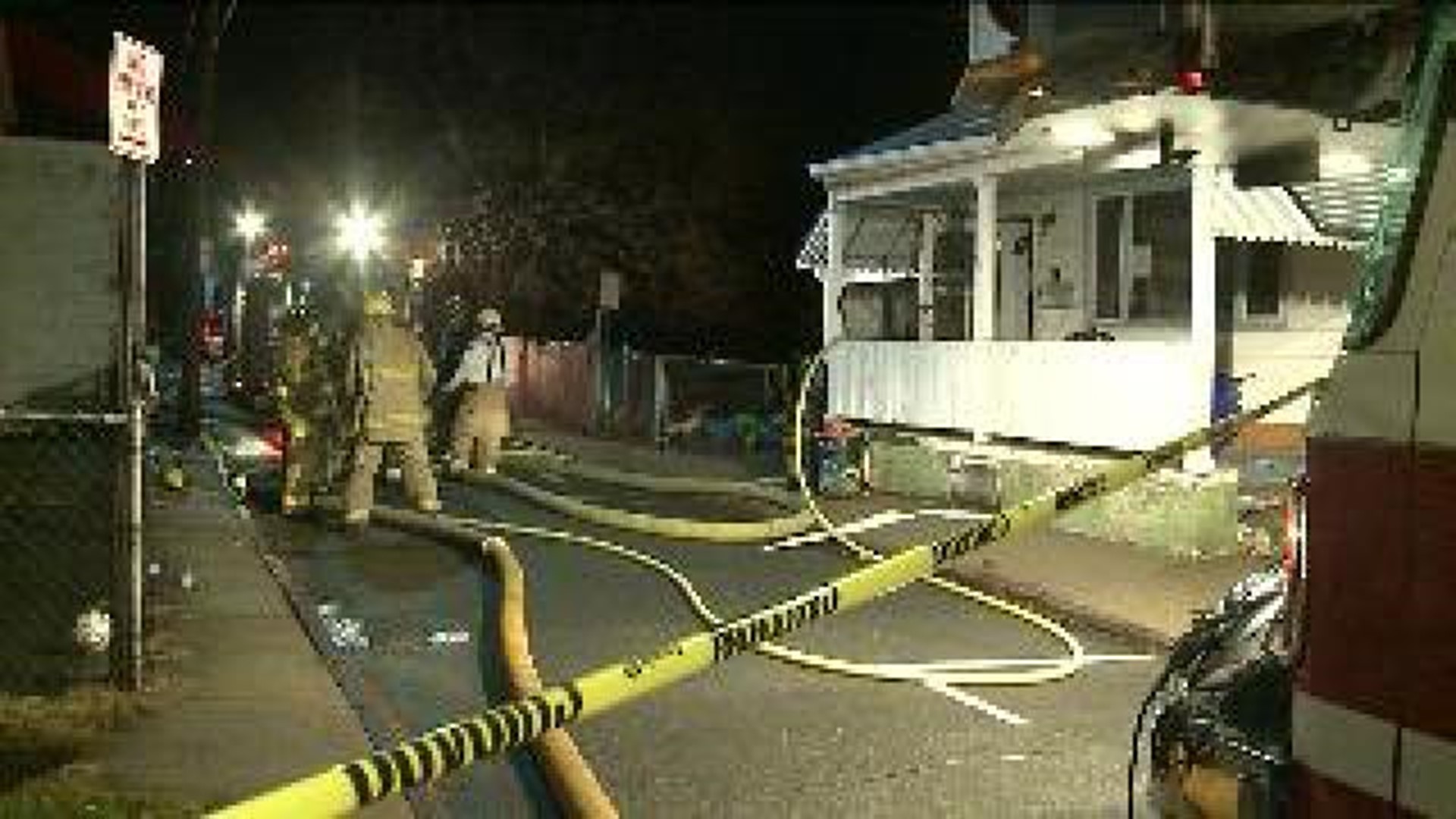 Fire Damages a Home in Wilkes-Barre