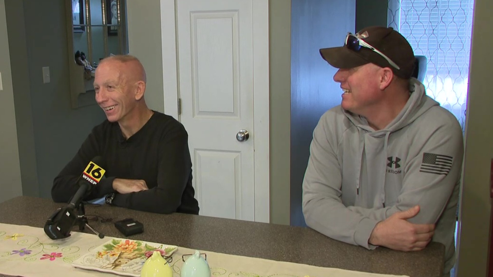 Newswatch 16's Nikki Krize caught up with two men who share more than friendship.