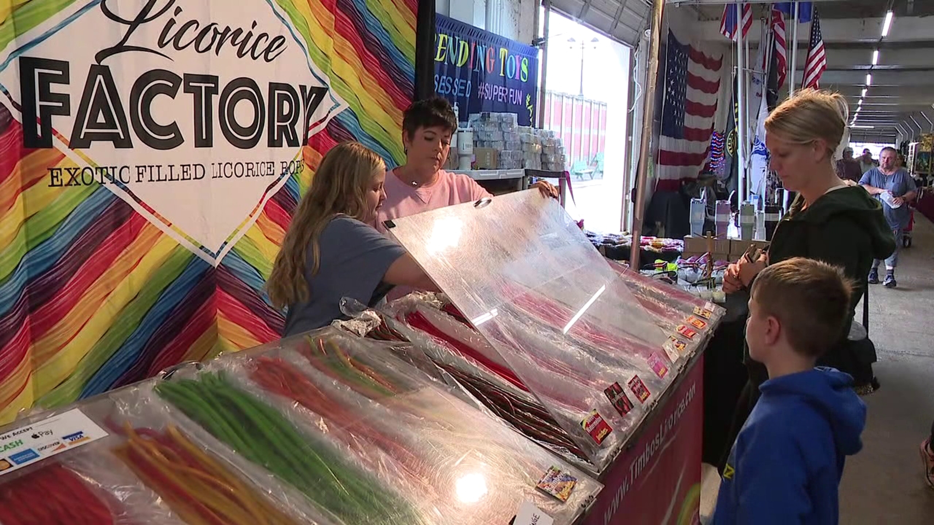 Newswatch 16's Mackenzie Aucker searched the fairgrounds for interesting food and games.