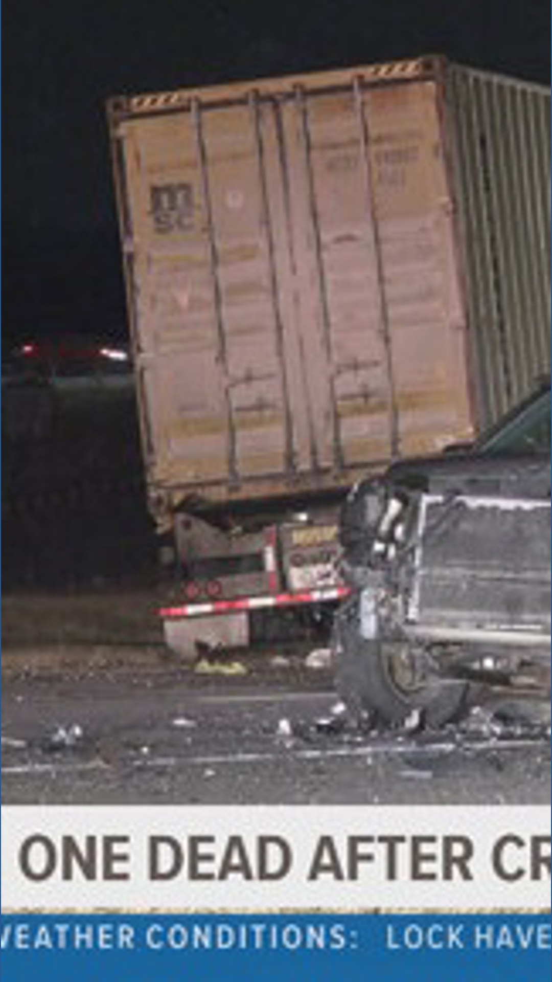 One dead after crash in Monroe County | wnep.com
