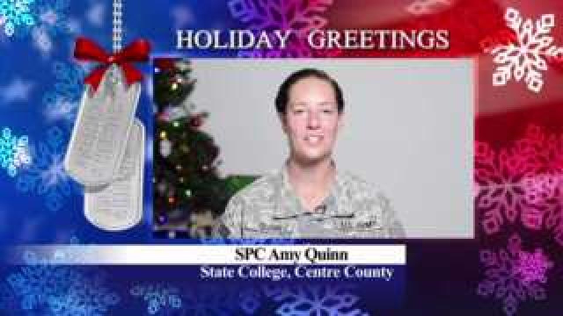 Army SPC Amy Quinn