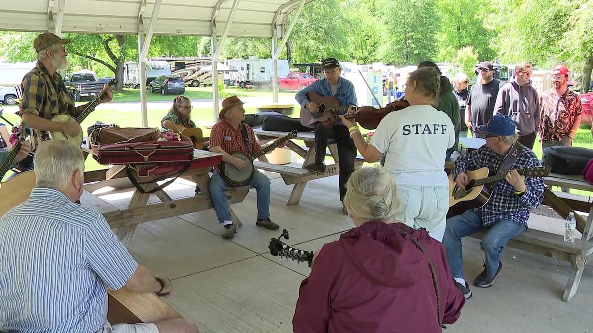 The NEPA Bluegrass Festival runs through Sunday in Tunkhannock Township.