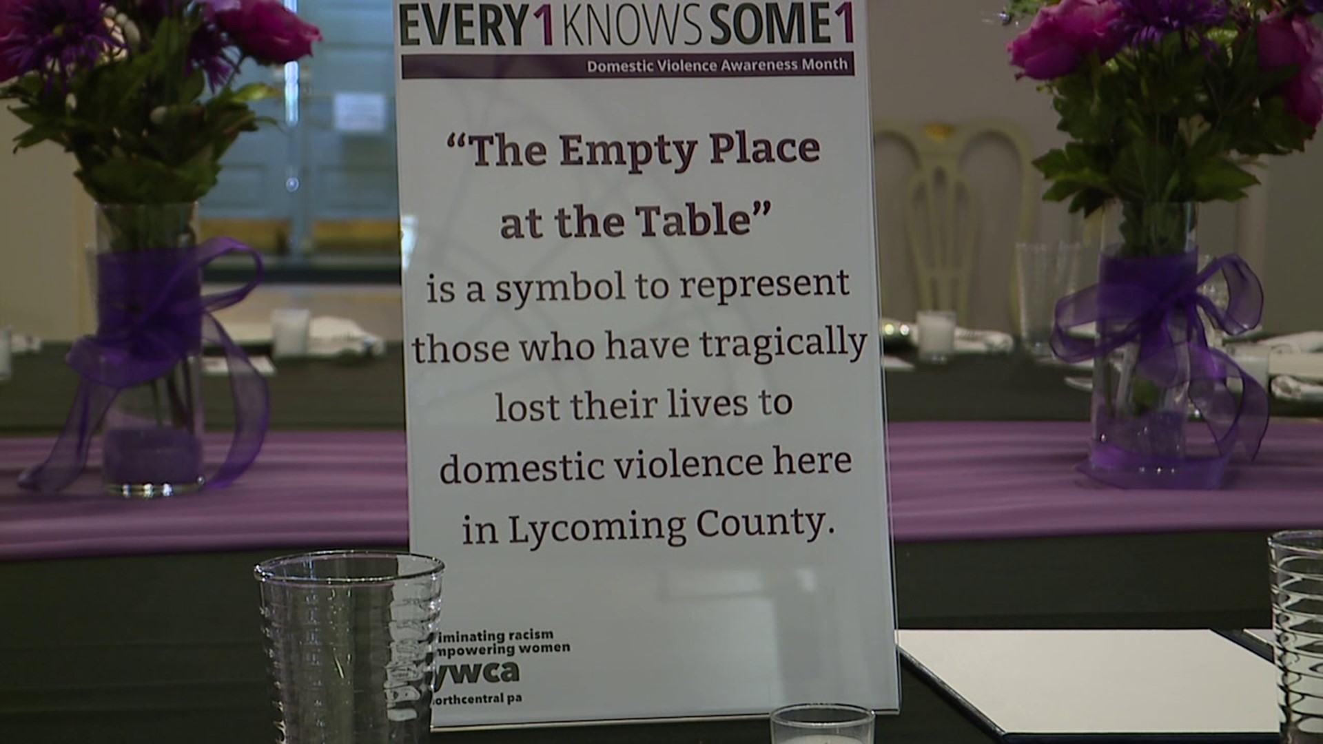 The Young Women's Christian Association in Williamsport is remembering those who killed because of domestic violence.