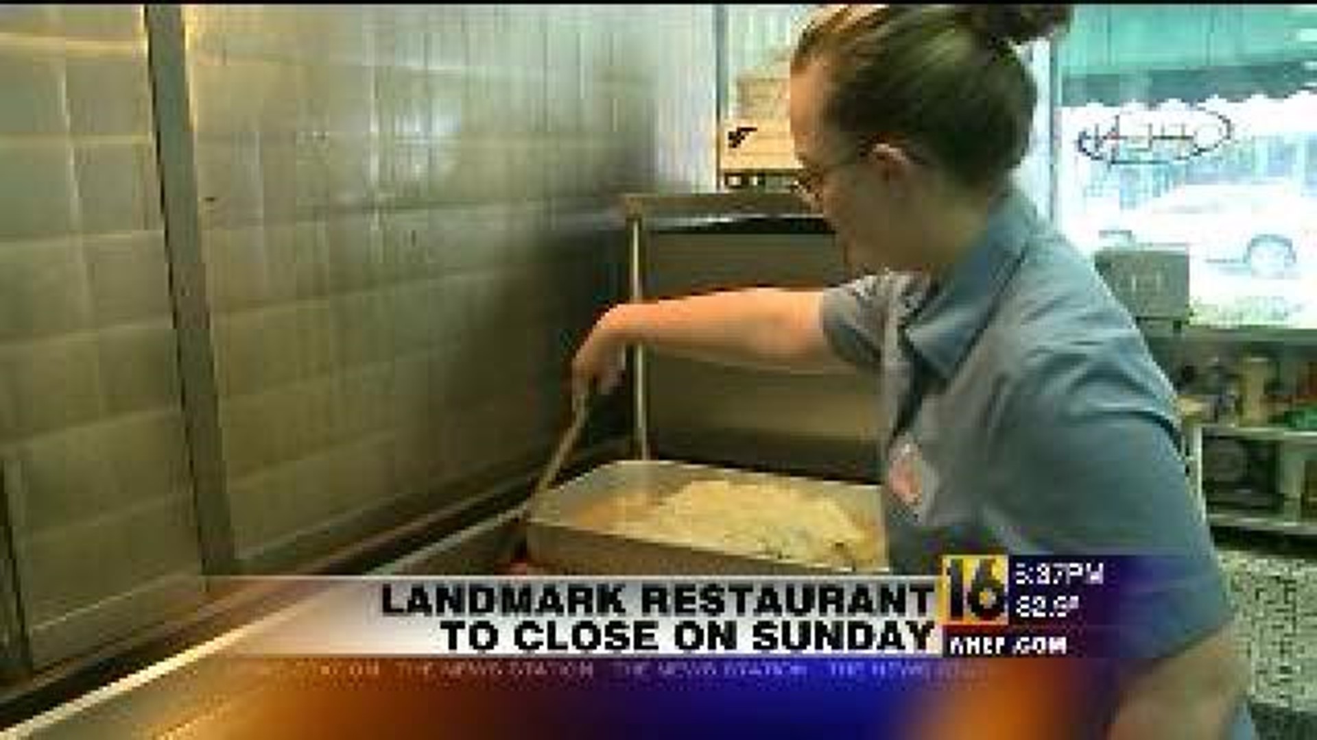 Landmark Restaurant Closing in Pottsville