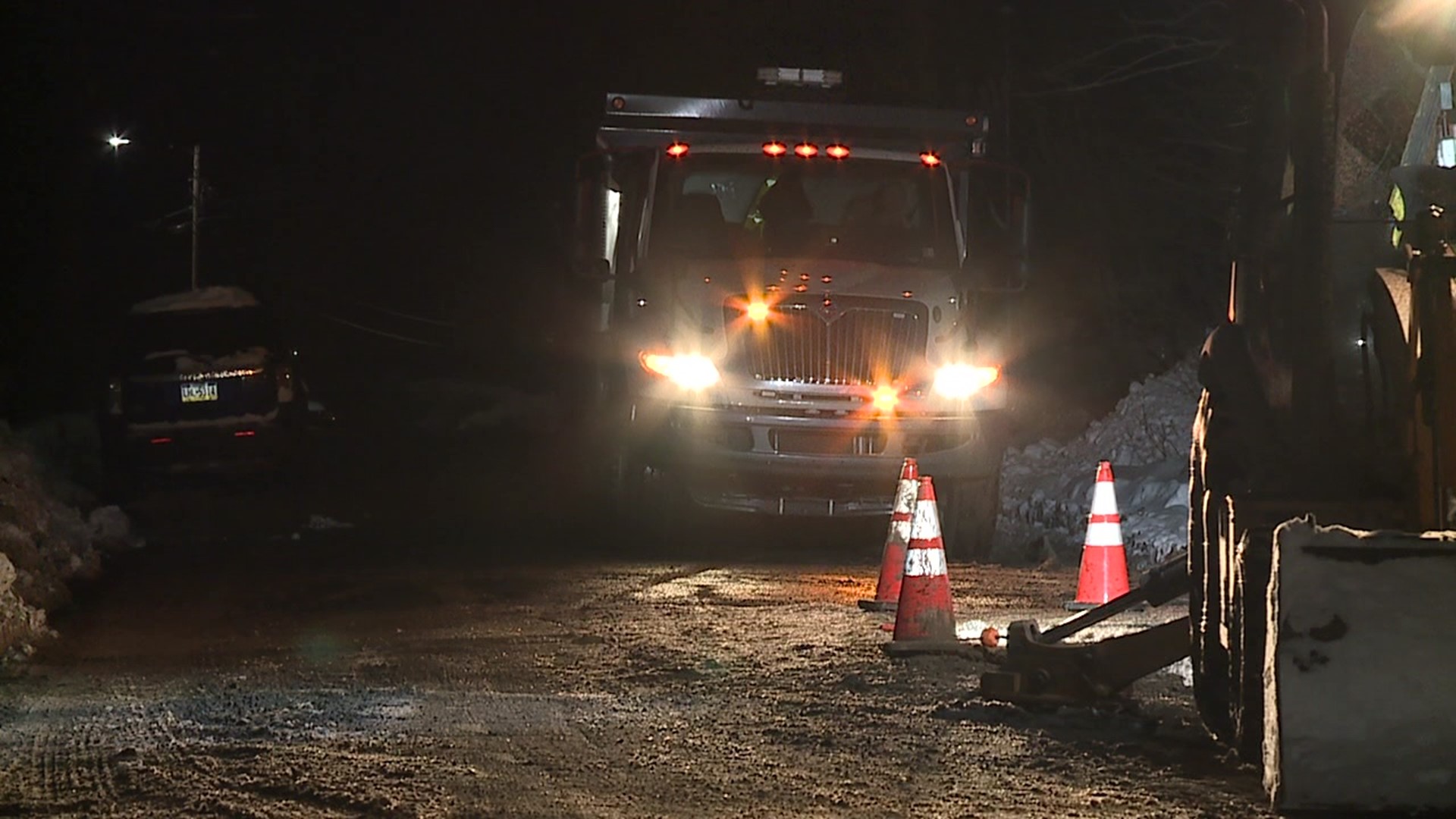 UPDATE Crews repair water main in Scranton
