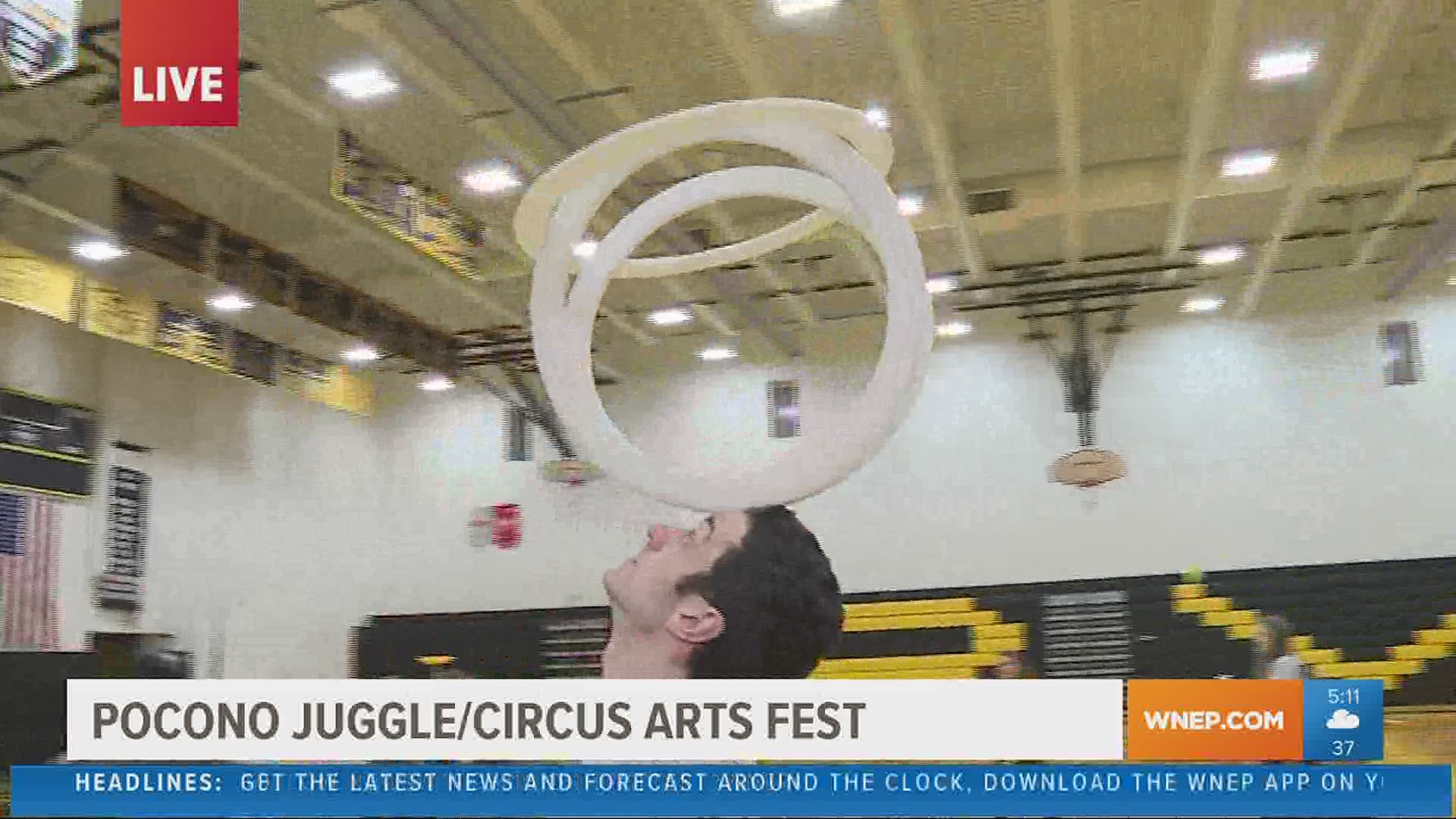 It's the three-day event where you can learn all sorts of circus tricks and tips.