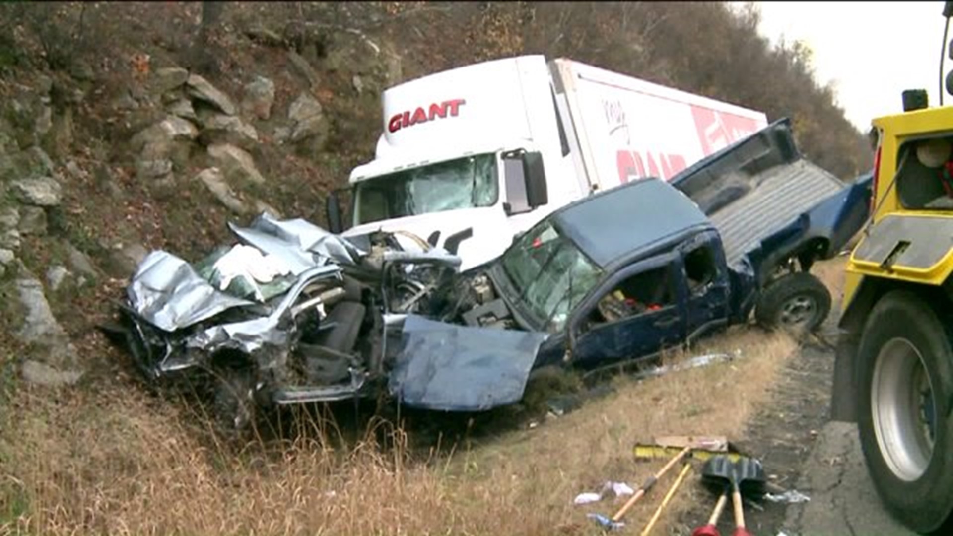 Crashes Cause Traffic Tie-Ups in Luzerne County