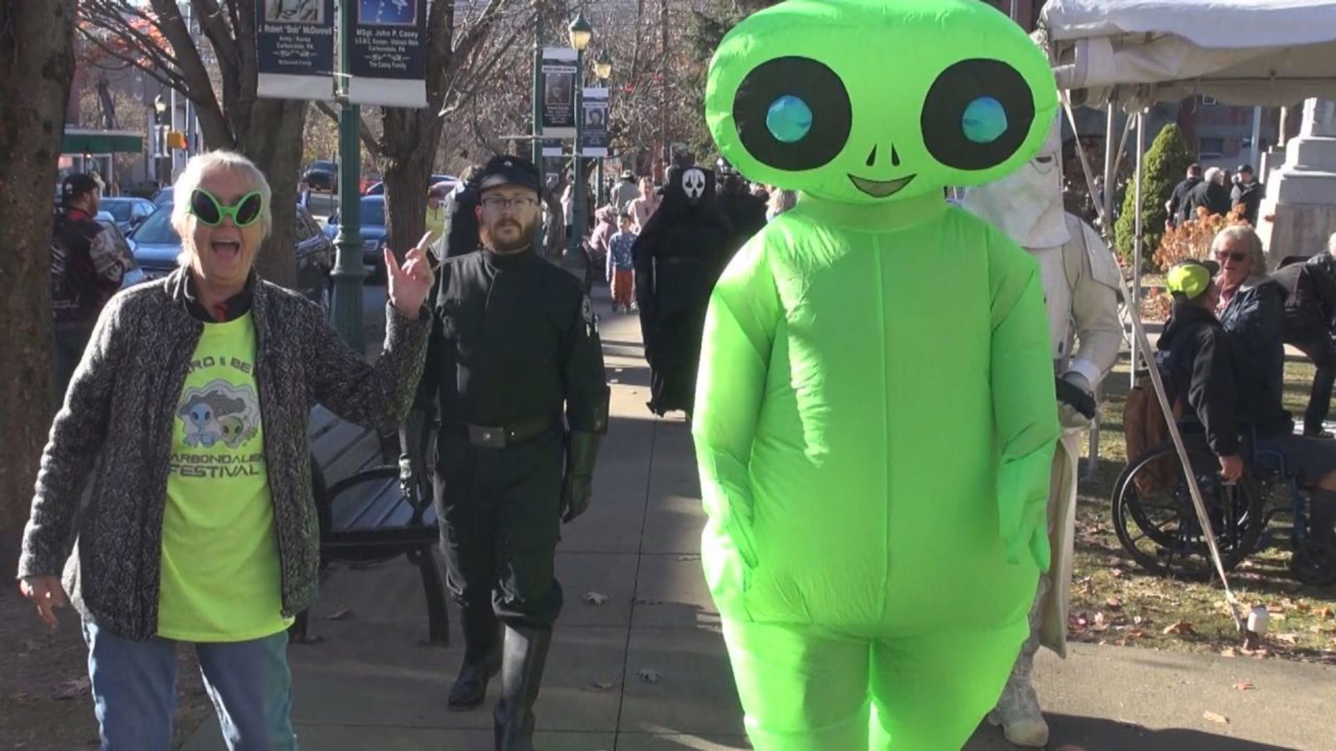 Carbondale marks the 50th anniversary of a reported UFO sighting at Russell park with an out of this world celebration.