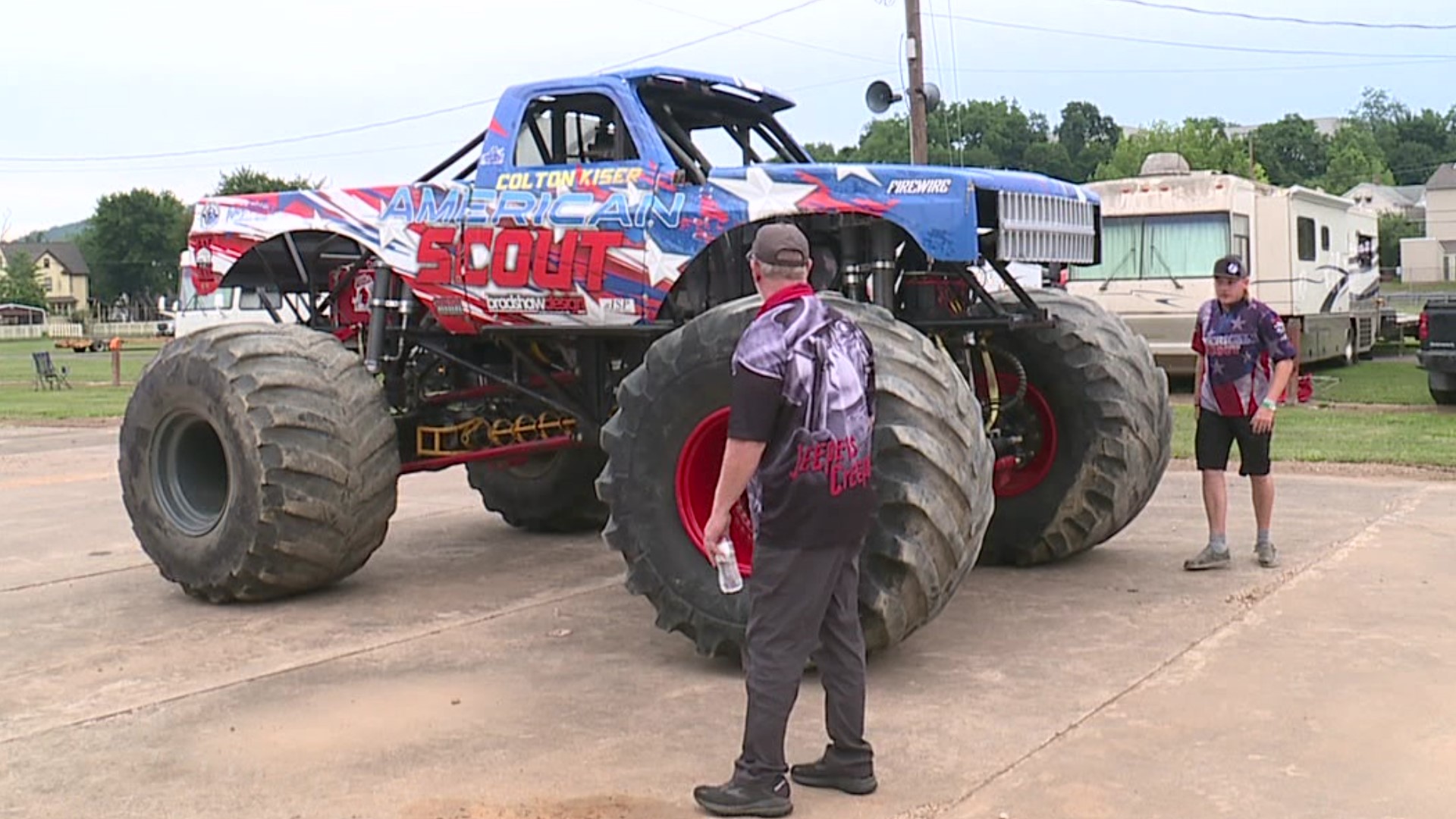 Monster trucks are taking over the Bloomsburg Fairgrounds this weekend. Newswatch 16's Emily Kress takes us to Columbia County for the 4- Wheel Jamboree.
