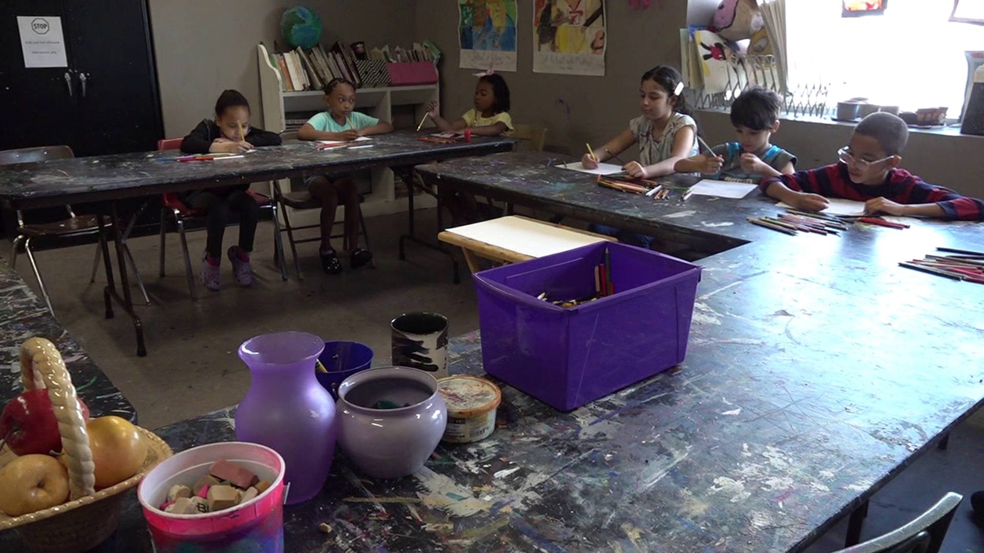 Kids get creative at art camp in Hazleton | wnep.com