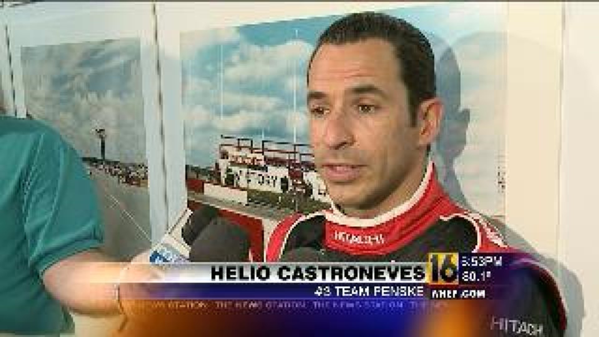 Helio Castroneves Indy Points Leader