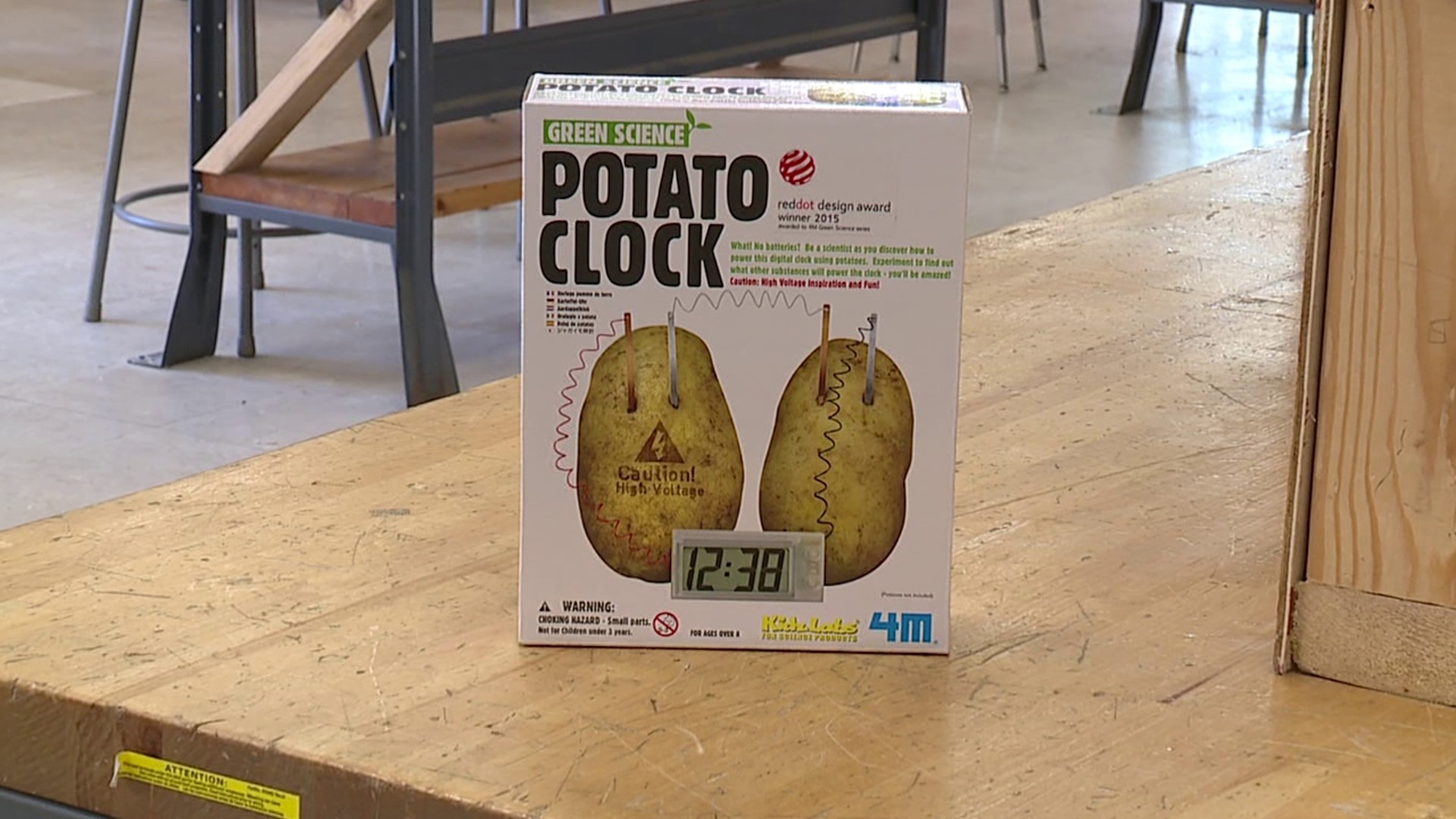 Power this digital clock using just potatoes! But does it really work?