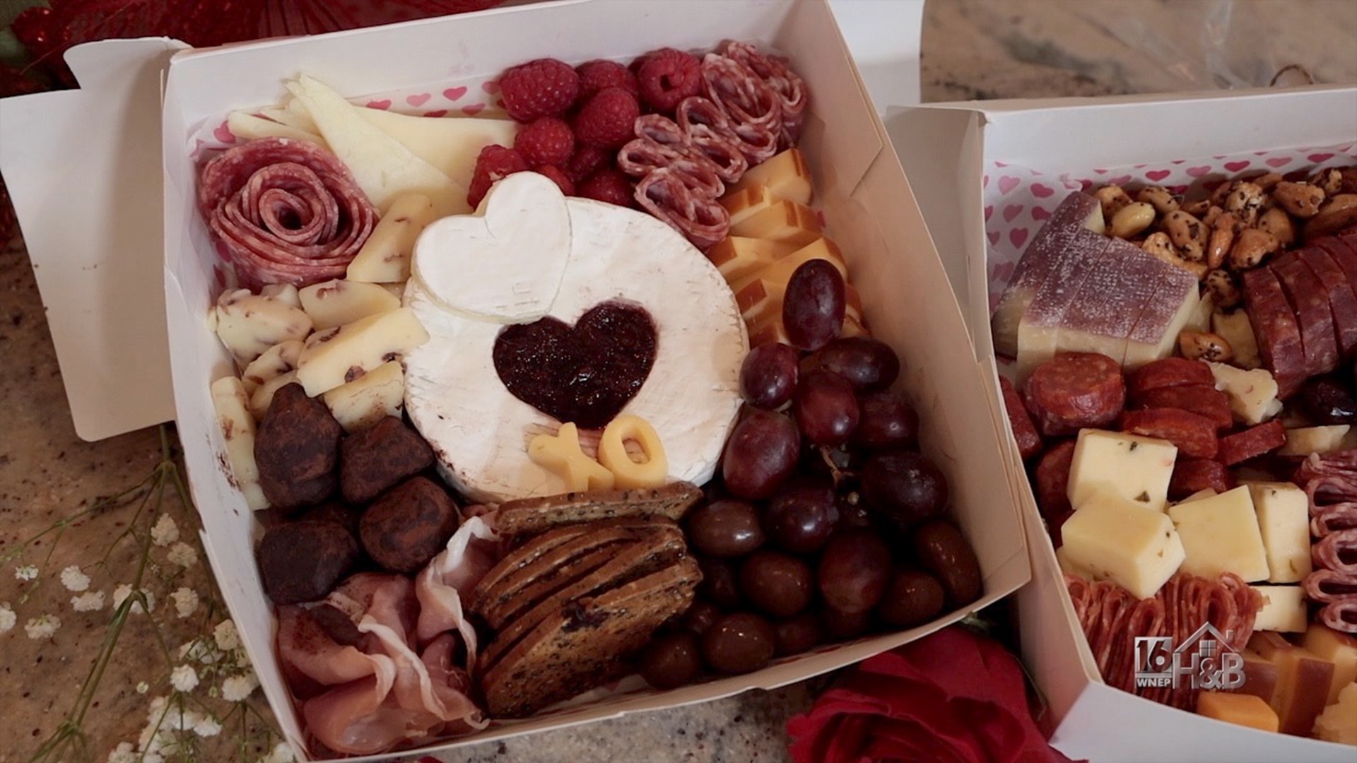 His and Her Charcuterie Boxes For Your Valentine By Bubbles and Brie