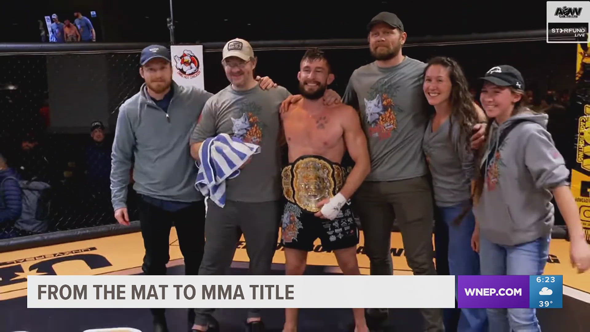 Aaron Kennedy From Honesdale On A 7 Match Winning In MMA | wnep.com