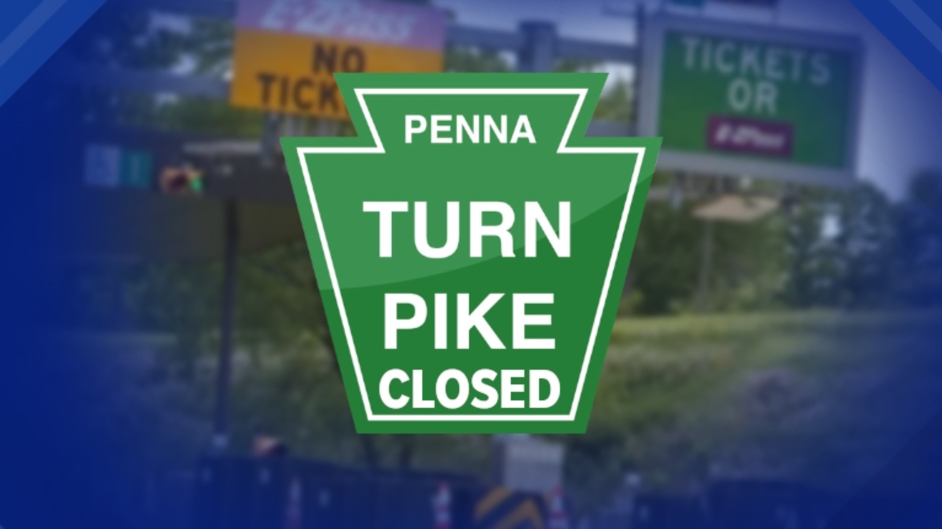 Weather permitting, portions of the Pennsylvania Turnpike are expected to be closed at times throughout the weekend.