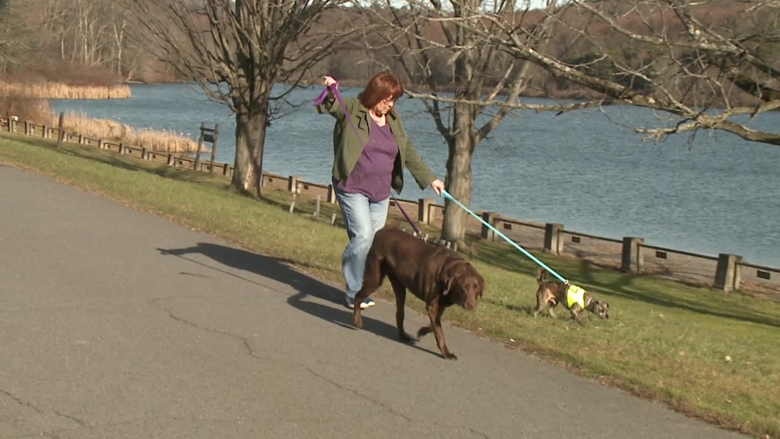 Frances Slocum State Park had many people enjoying warm weather