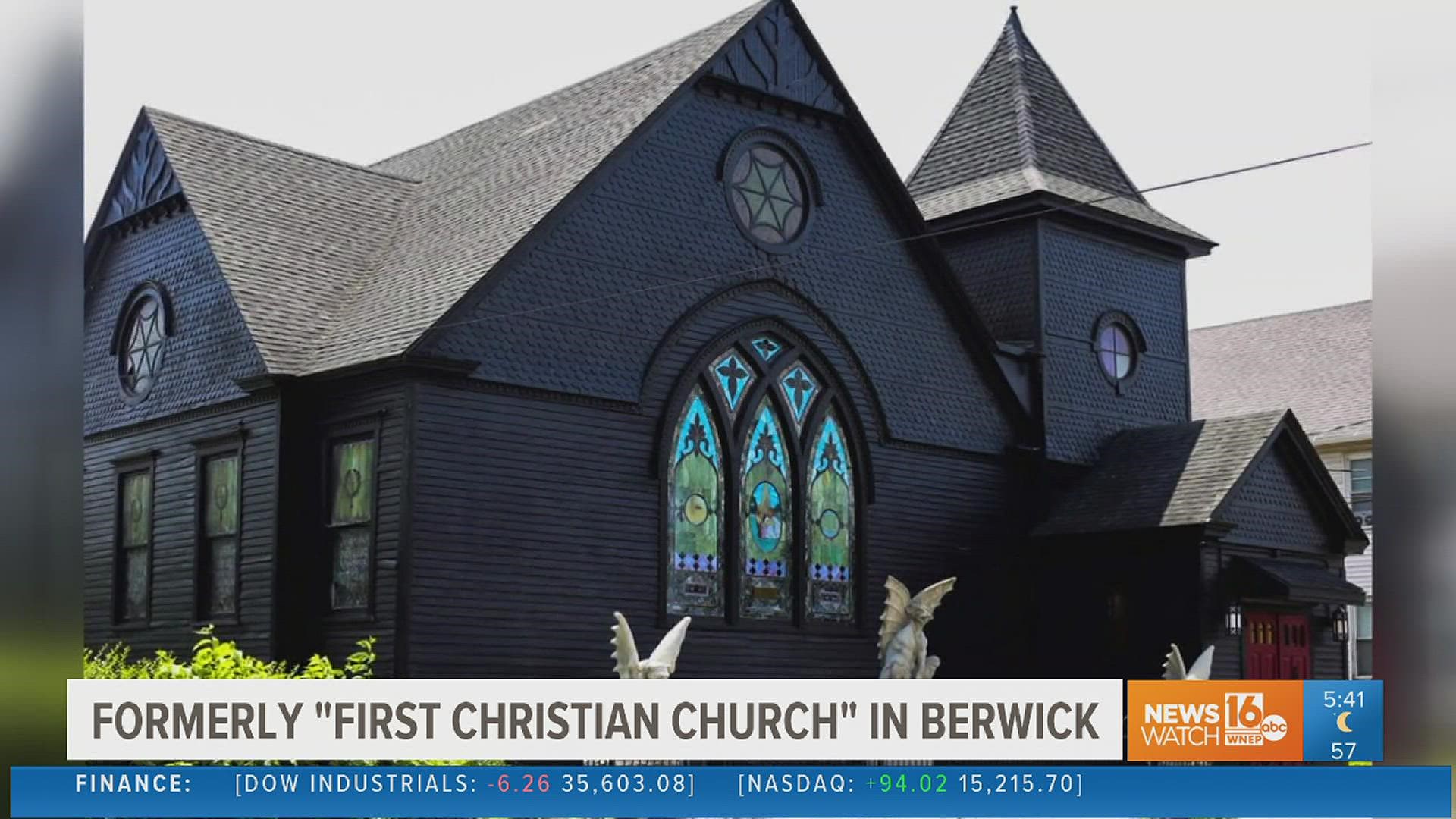 It's a not-so-typical home renovation in one part of Columbia County. A man has converted a once empty church into a place with Halloween vibes year-round.