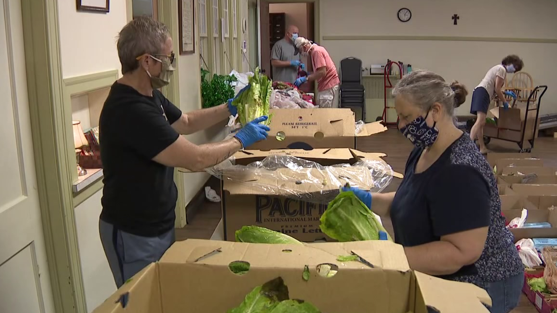 Since the COVID-19 pandemic, St. Paul's UCC has been holding extra food distributions.