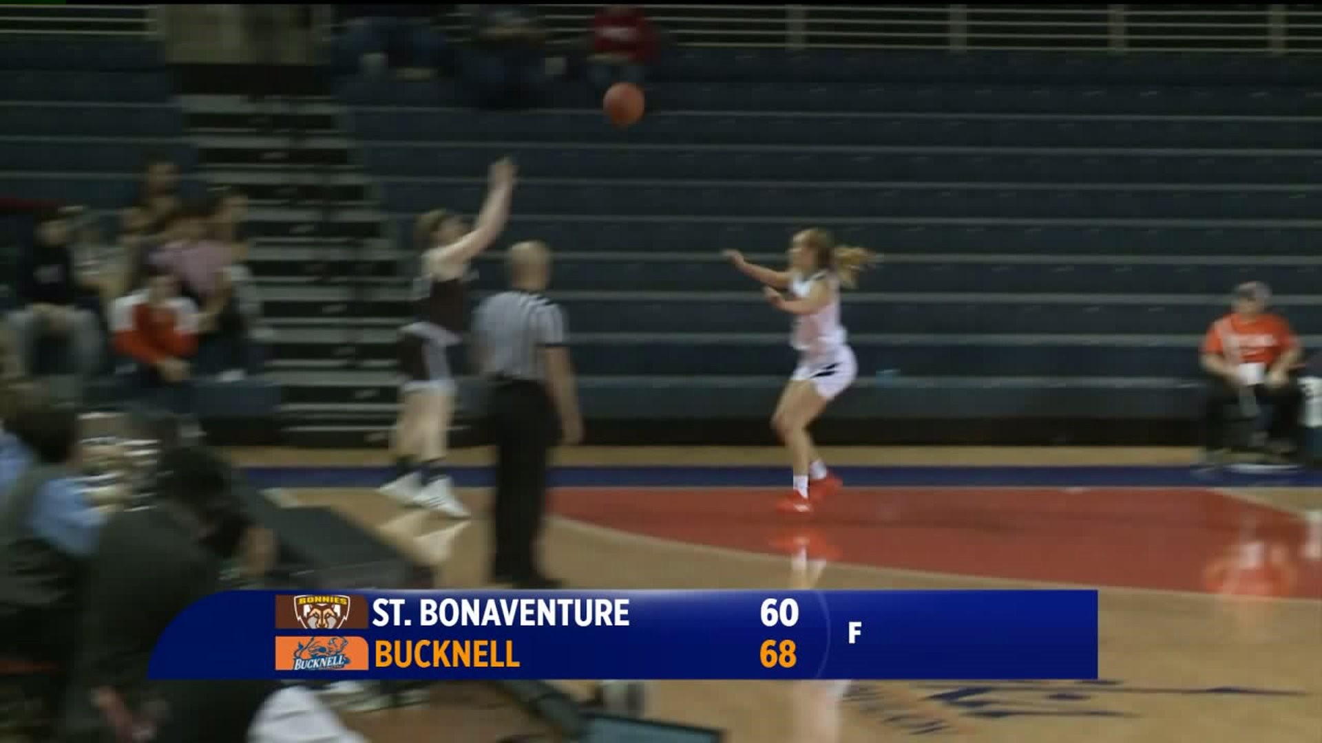 Bucknell women basketball vs St. Bonaventure