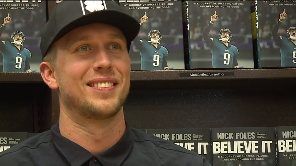 Meet Eagles QB Nick Foles at Cherry Hill Barnes & Noble book signing