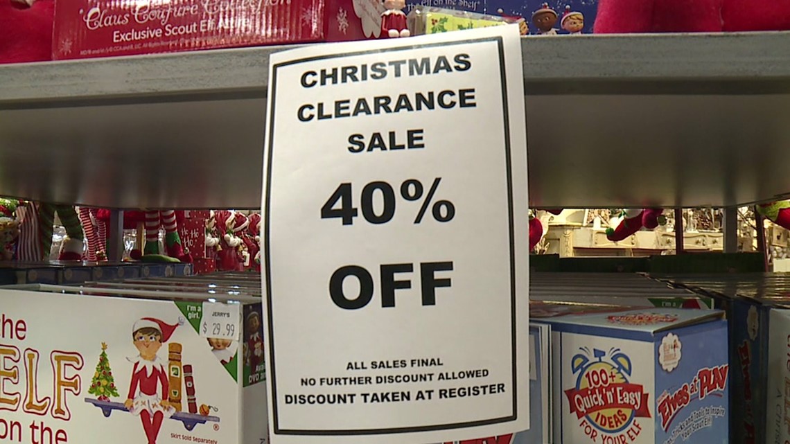 Shoppers Save with Christmas Clearance Sales