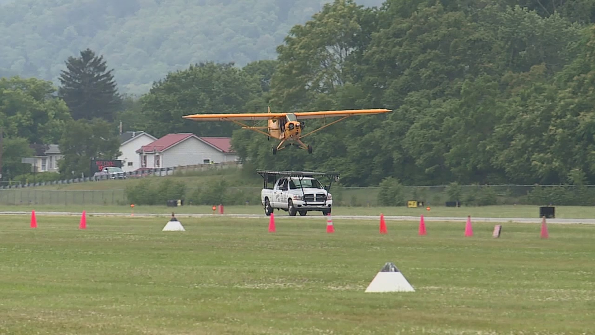 The air show will run all week long at the Lock Haven Airport.