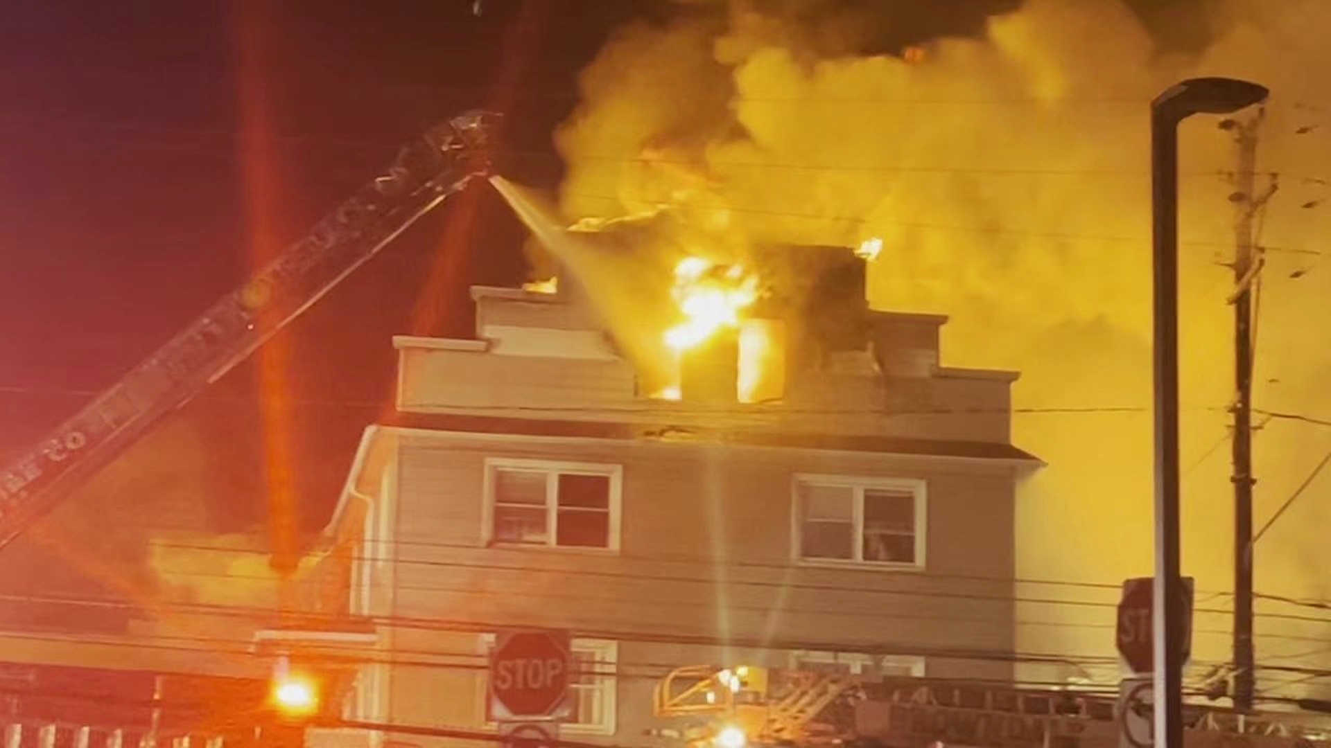 Early morning fire destroys apartment building in Lackawanna County ...