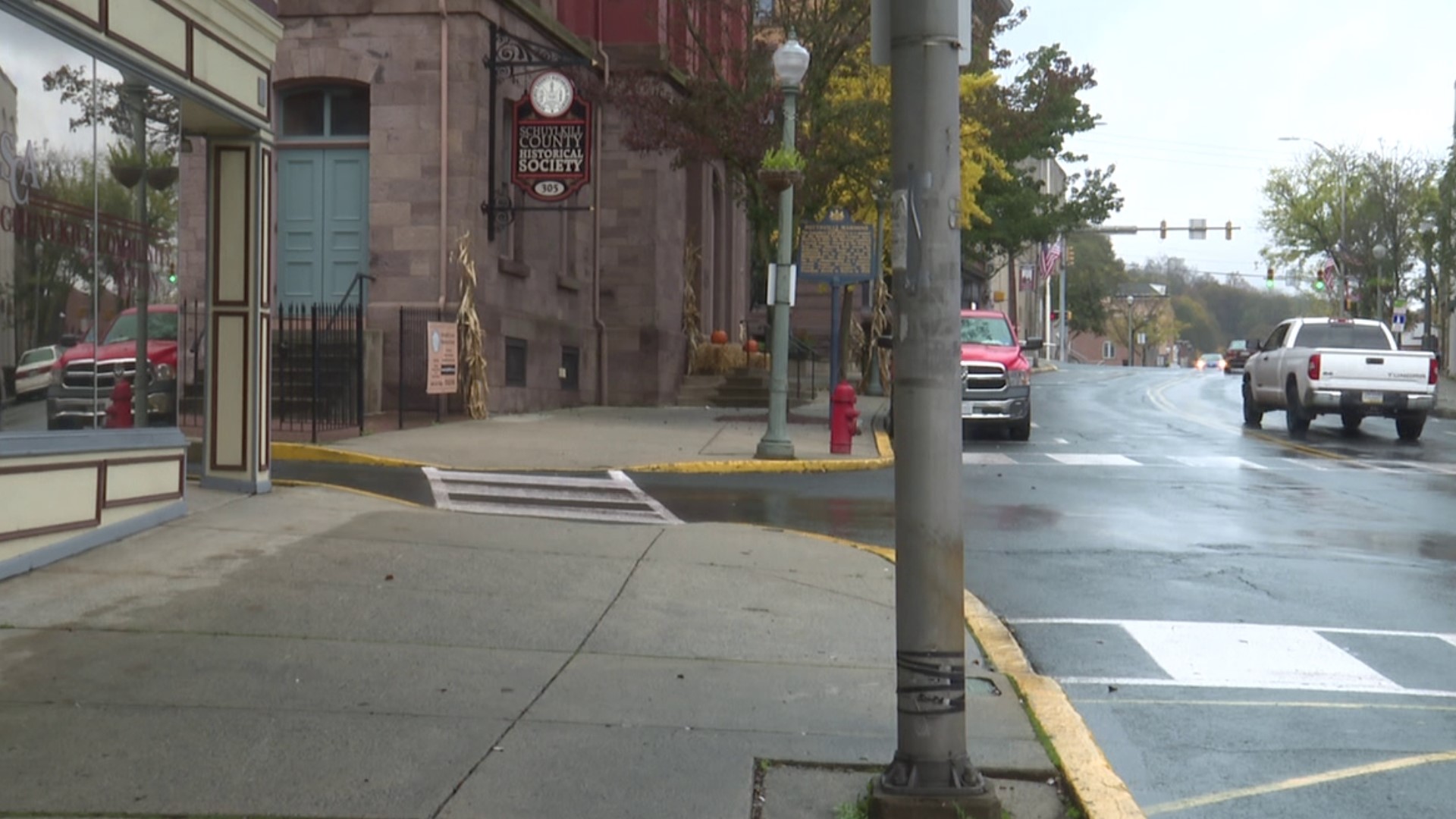 Police in Pottsville say they've found the driver they believe hit a twelve-year-old girl in the city's downtown area and took off.