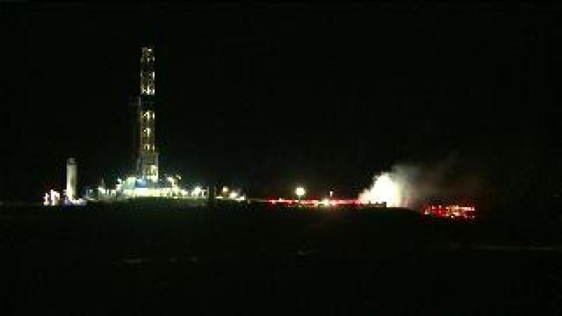 Fire At Natural Gas Site