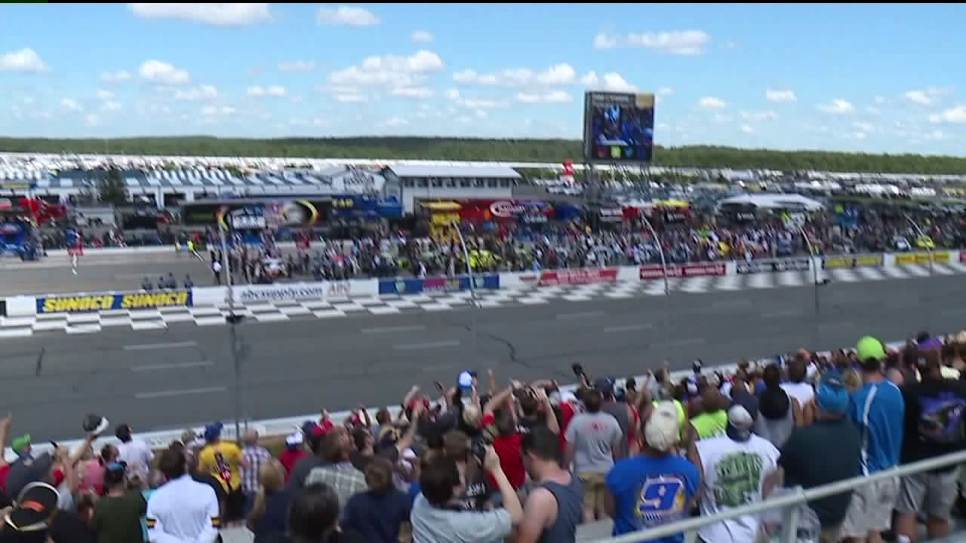Sunny Skies for NASCAR Fans at Pocono