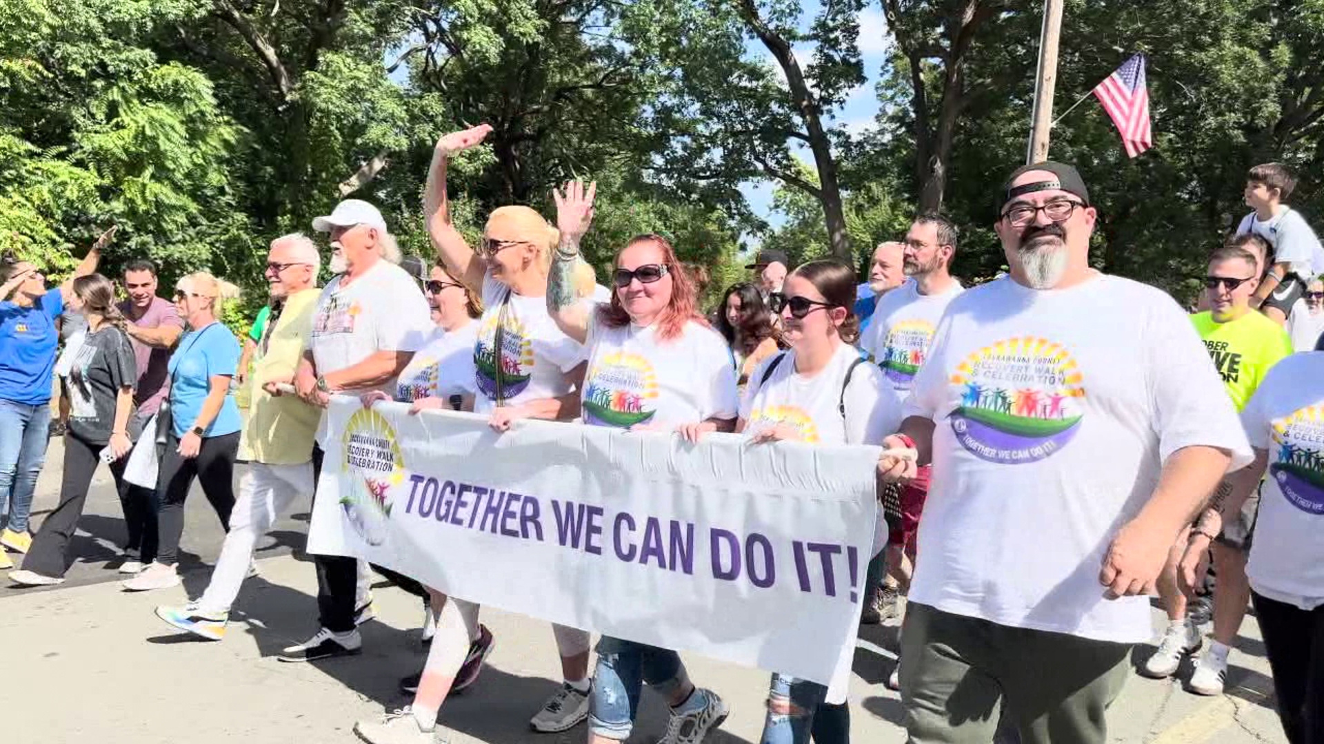 Nay Aug Park in Scranton hosted the 6th annual Addiction Recovery Walk & Celebration on Sunday.